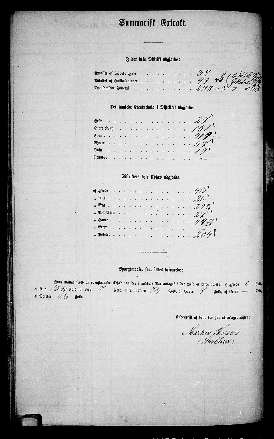 RA, 1865 census for Drangedal, 1865, p. 72