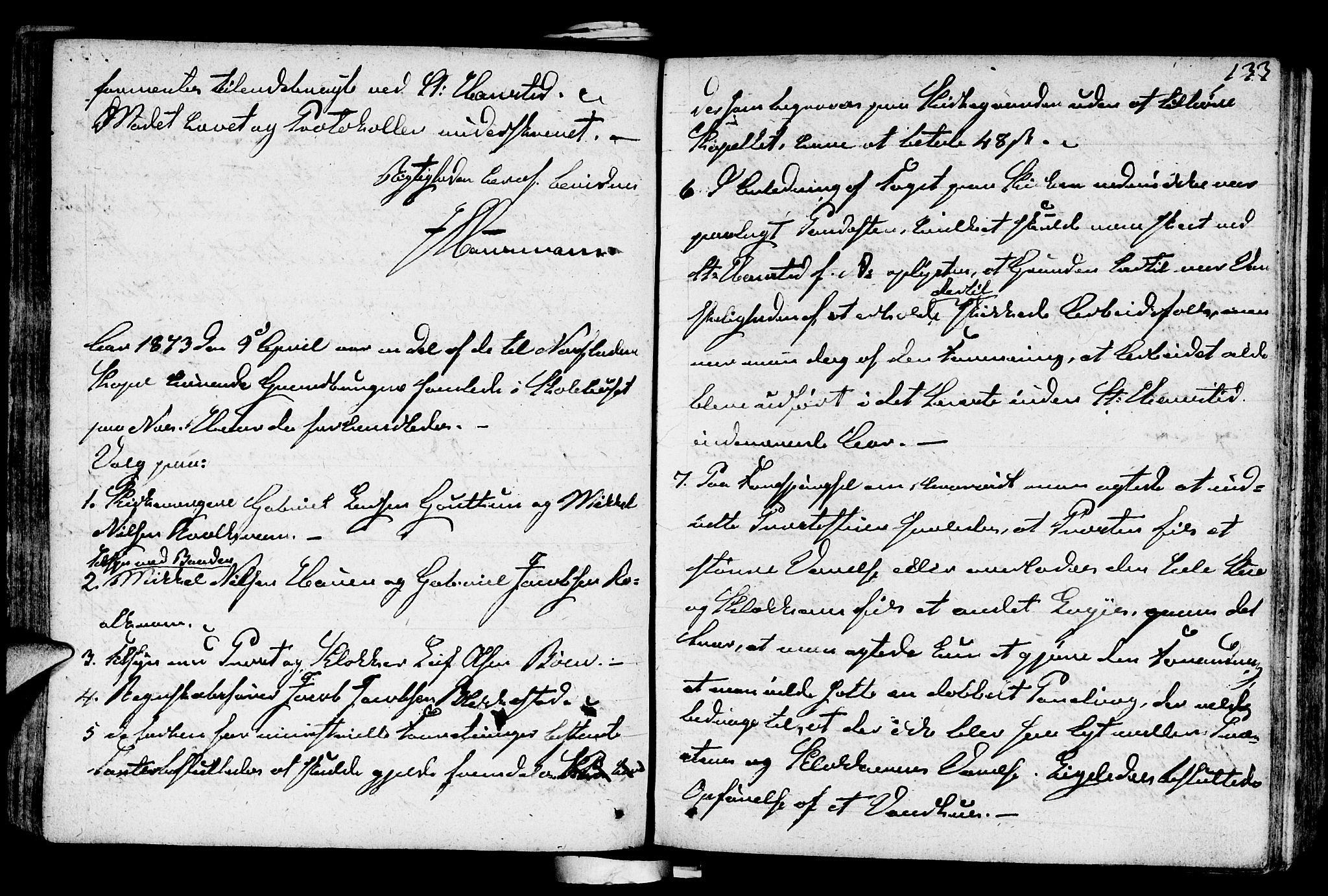 Suldal sokneprestkontor, AV/SAST-A-101845/01/IV/L0004: Parish register (official) no. A 4, 1800-1816, p. 133