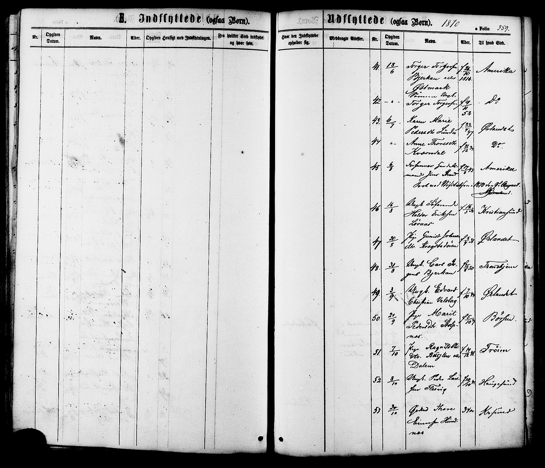 Ministerialprotokoller, klokkerbøker og fødselsregistre - Sør-Trøndelag, SAT/A-1456/630/L0495: Parish register (official) no. 630A08, 1868-1878, p. 359
