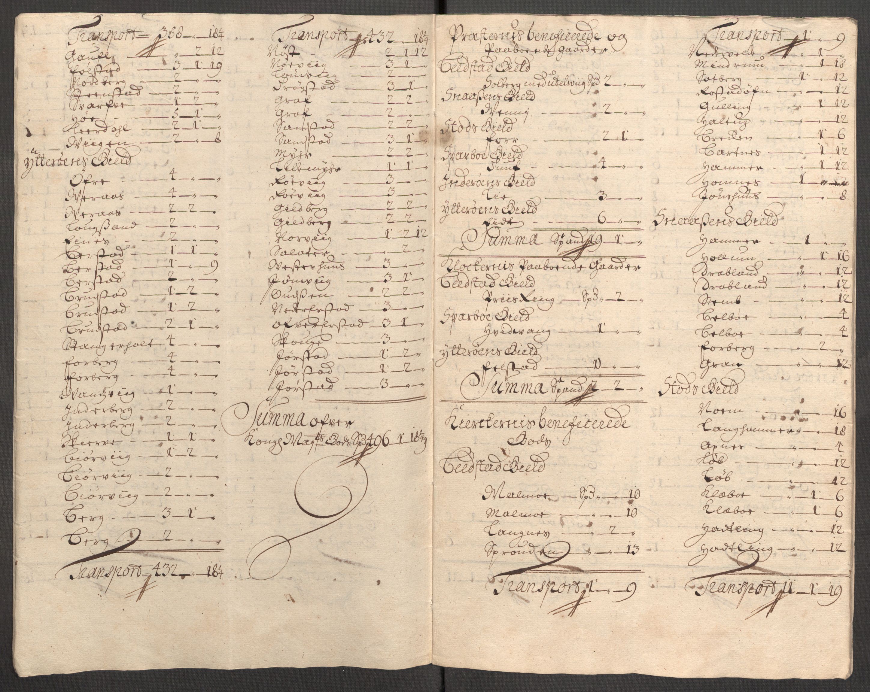 Rentekammeret inntil 1814, Reviderte regnskaper, Fogderegnskap, AV/RA-EA-4092/R63/L4314: Fogderegnskap Inderøy, 1705, p. 194