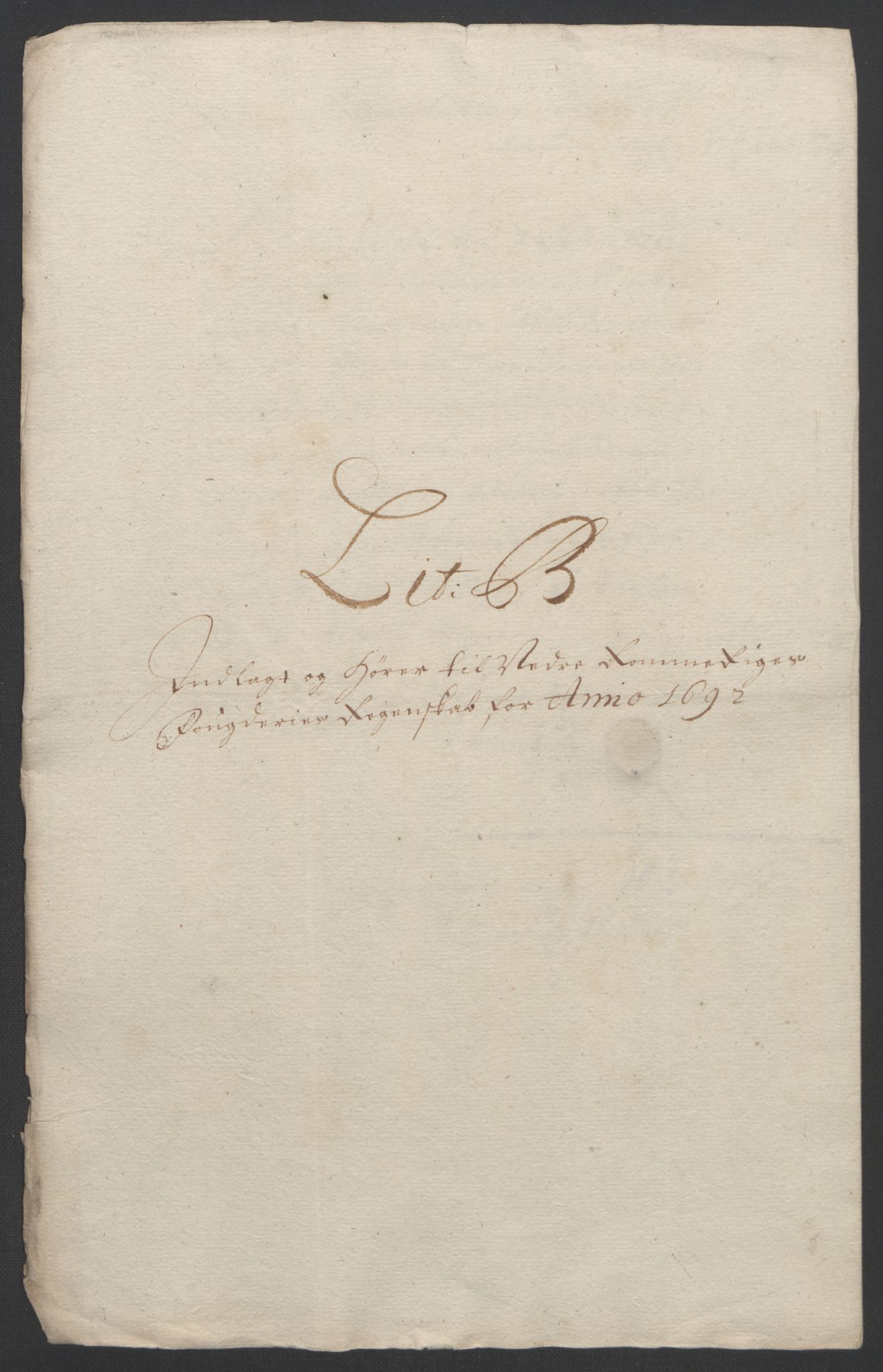 Rentekammeret inntil 1814, Reviderte regnskaper, Fogderegnskap, RA/EA-4092/R11/L0577: Fogderegnskap Nedre Romerike, 1692, p. 42