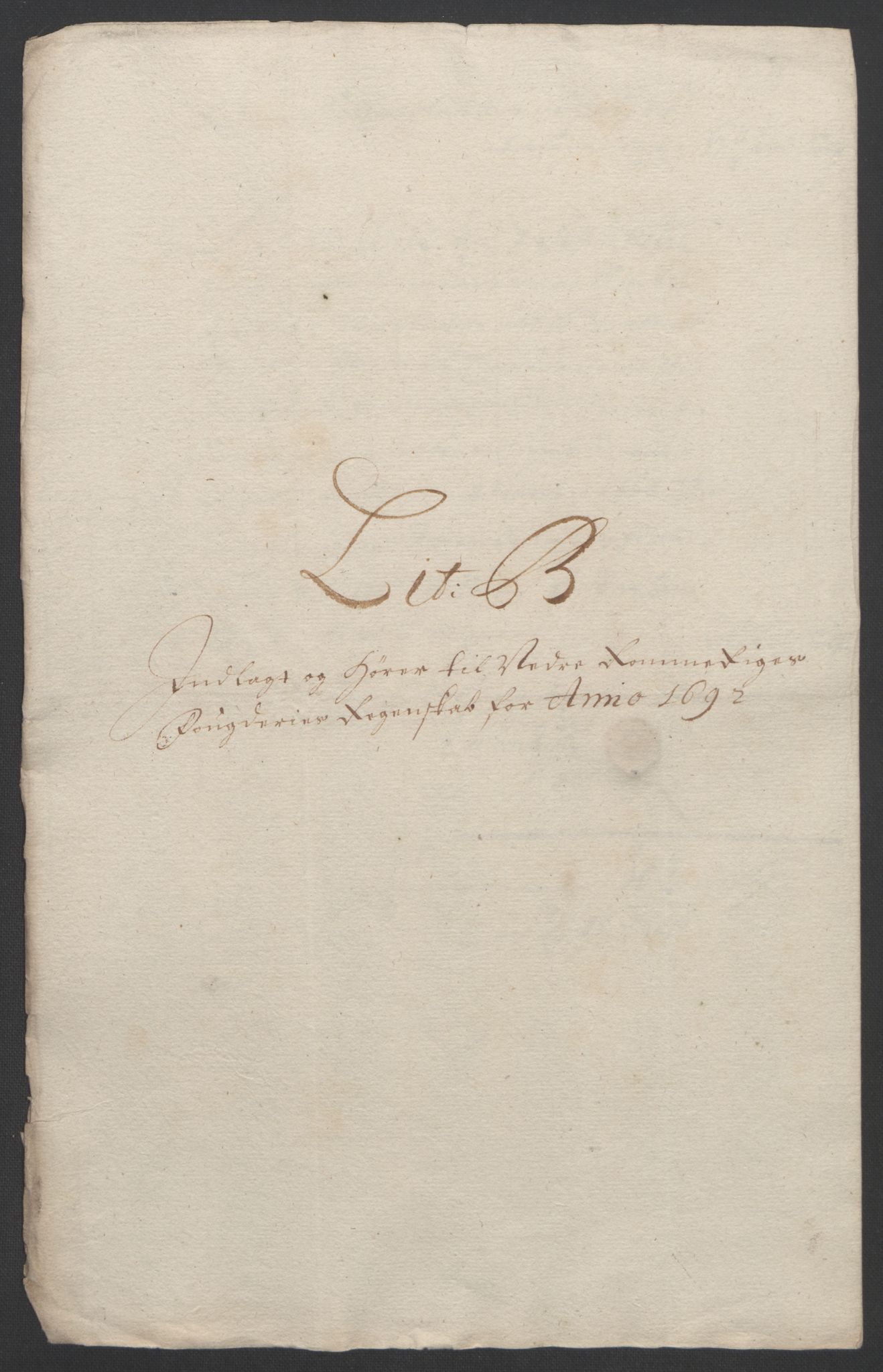 Rentekammeret inntil 1814, Reviderte regnskaper, Fogderegnskap, AV/RA-EA-4092/R11/L0577: Fogderegnskap Nedre Romerike, 1692, p. 42