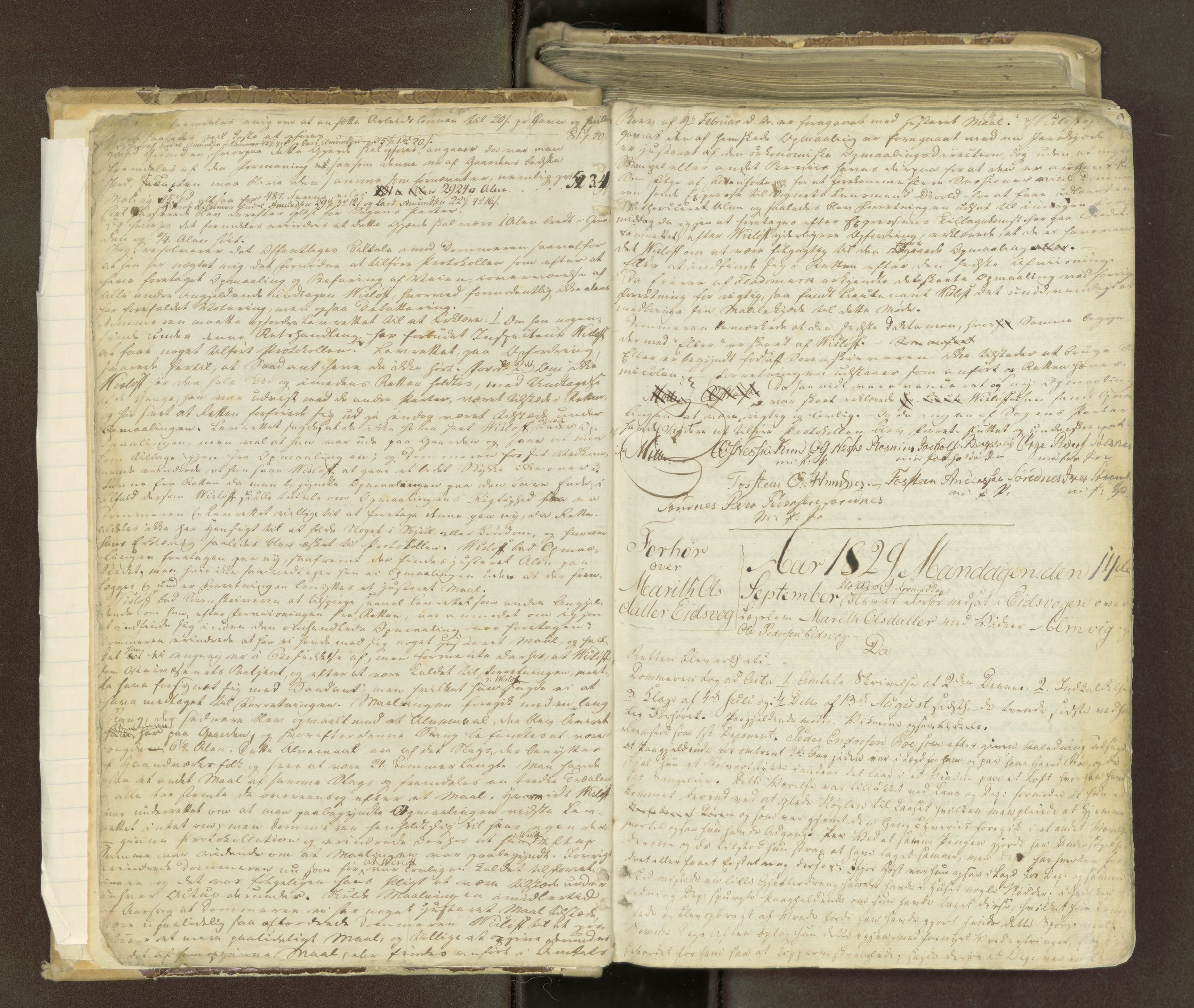 Romsdal sorenskriveri, AV/SAT-A-4149/1/1/1B/L0003: Ekstrarettsprotokoll, 1829-1835, p. 4