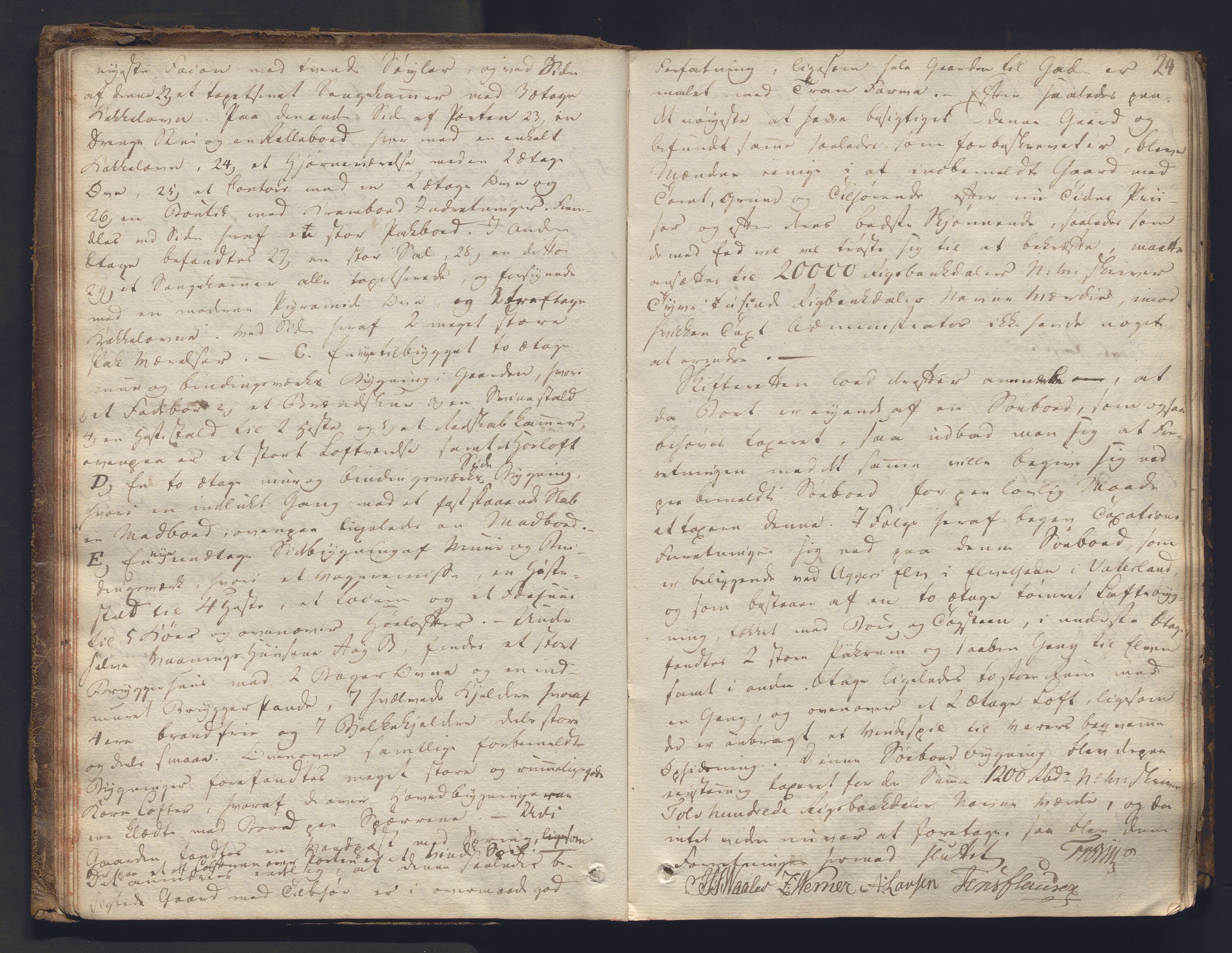 Christiania byfogd, AV/SAO-A-11543/F/Fc/L0024: Ekstrarettsprotokoll, 1812-1845, p. 23b-24a