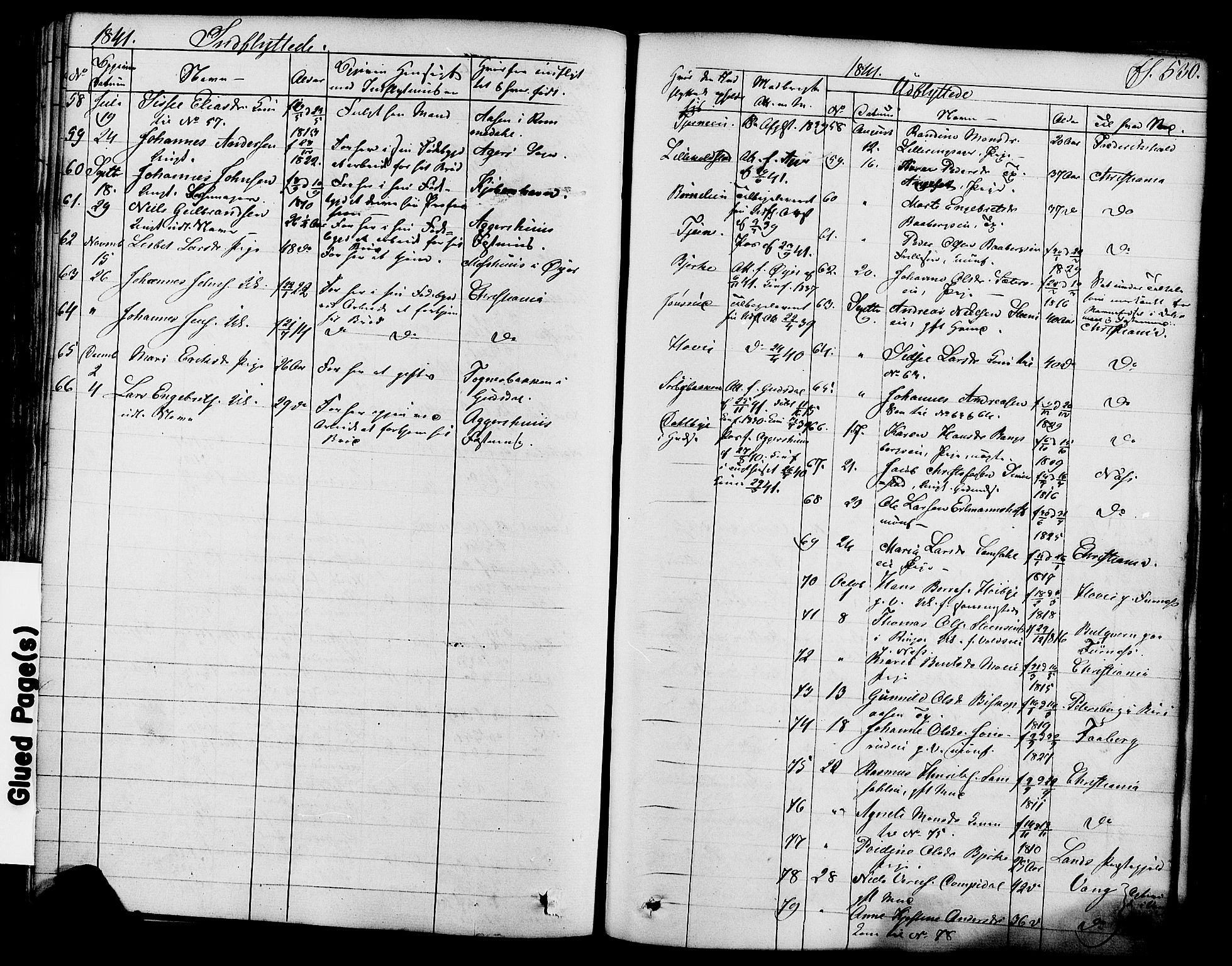 Ringsaker prestekontor, SAH/PREST-014/K/Ka/L0008: Parish register (official) no. 8, 1837-1850, p. 530