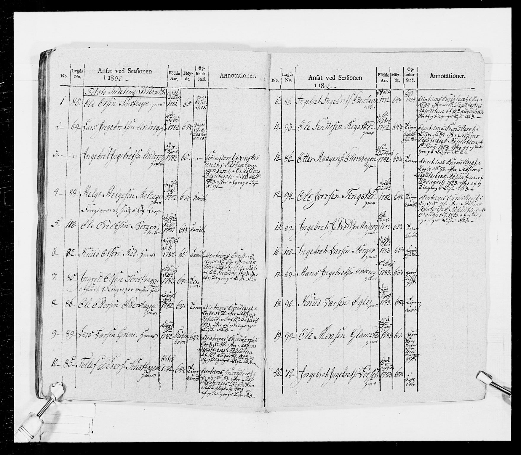 Generalitets- og kommissariatskollegiet, Det kongelige norske kommissariatskollegium, AV/RA-EA-5420/E/Eh/L0026: Skiløperkompaniene, 1805-1810, p. 50