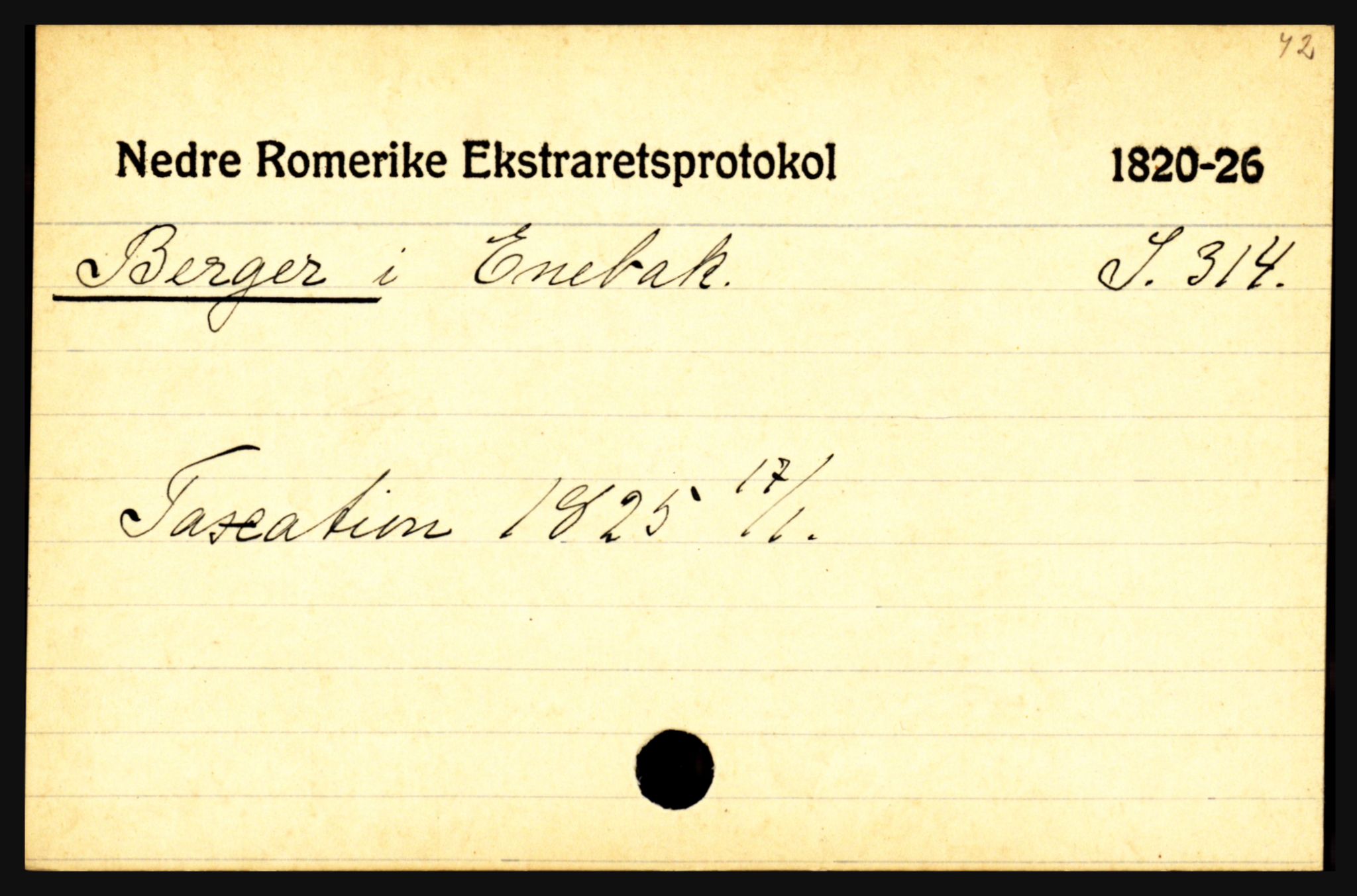 Statsarkivet i Oslo, AV/SAO-A-10621/Z/Zb/L0009: Enebakk (Auen - Årsrud), Feiring (Almelien - Torgunrød), Fet m/ Rælingen (Auten - Garder), p. 41