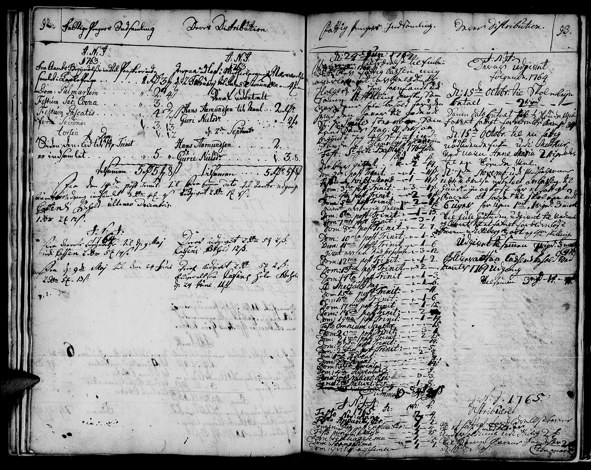 Vadsø sokneprestkontor, SATØ/S-1325/H/Ha/L0001kirke: Parish register (official) no. 1, 1747-1768, p. 92-93