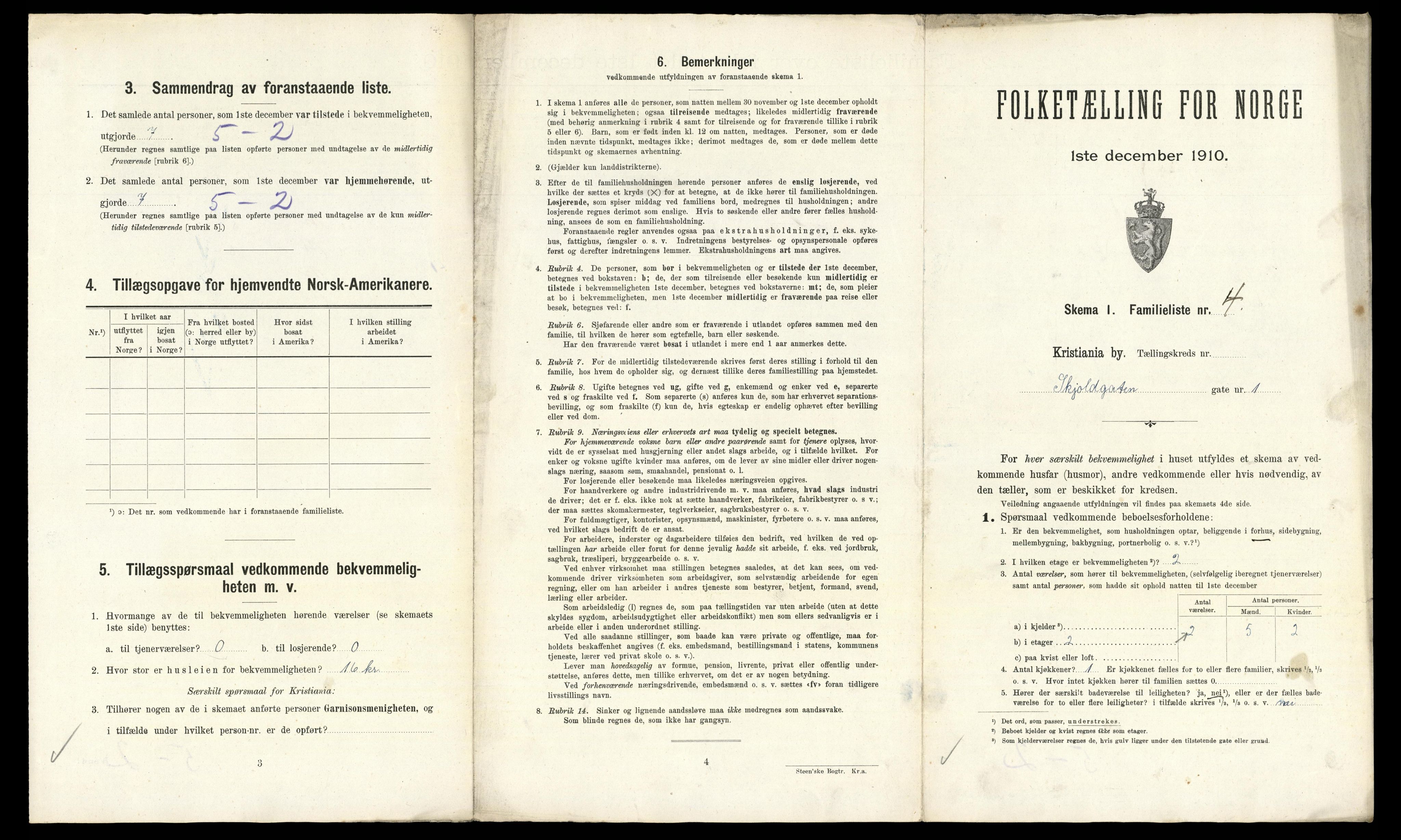 RA, 1910 census for Kristiania, 1910, p. 91755