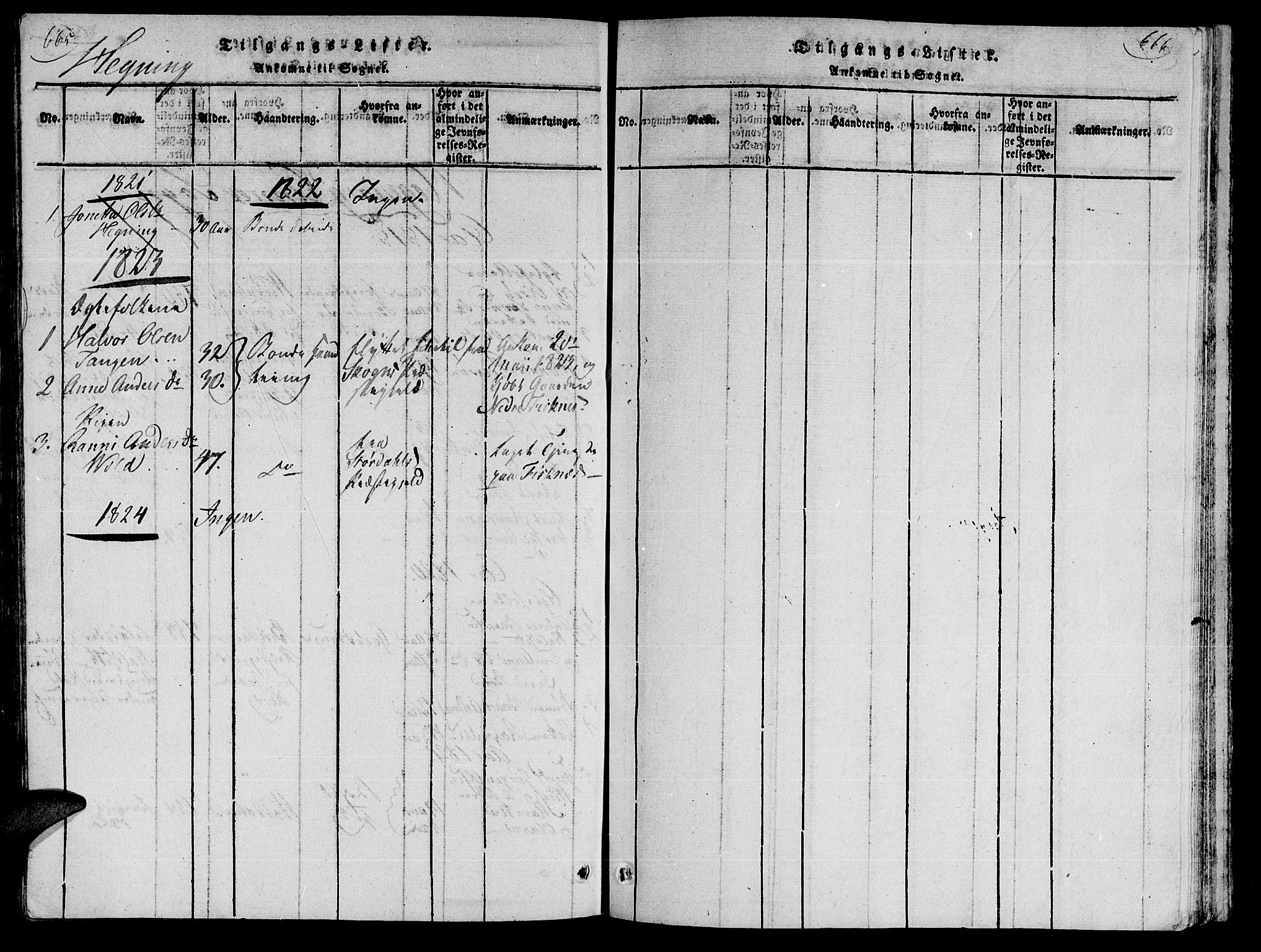 Ministerialprotokoller, klokkerbøker og fødselsregistre - Nord-Trøndelag, SAT/A-1458/735/L0333: Parish register (official) no. 735A04 /3, 1816-1825, p. 665-666