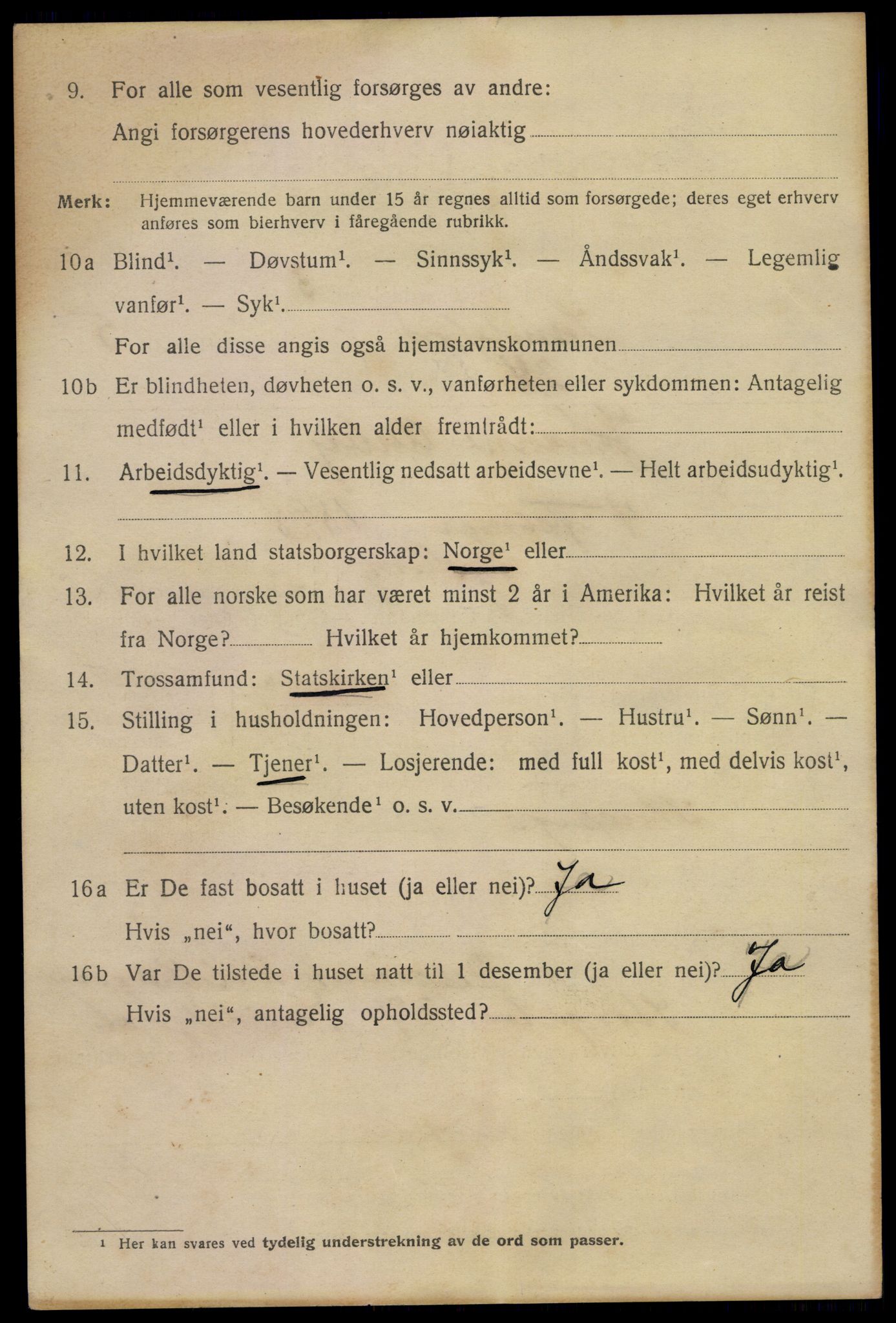 SAKO, 1920 census for Sandefjord, 1920, p. 9435