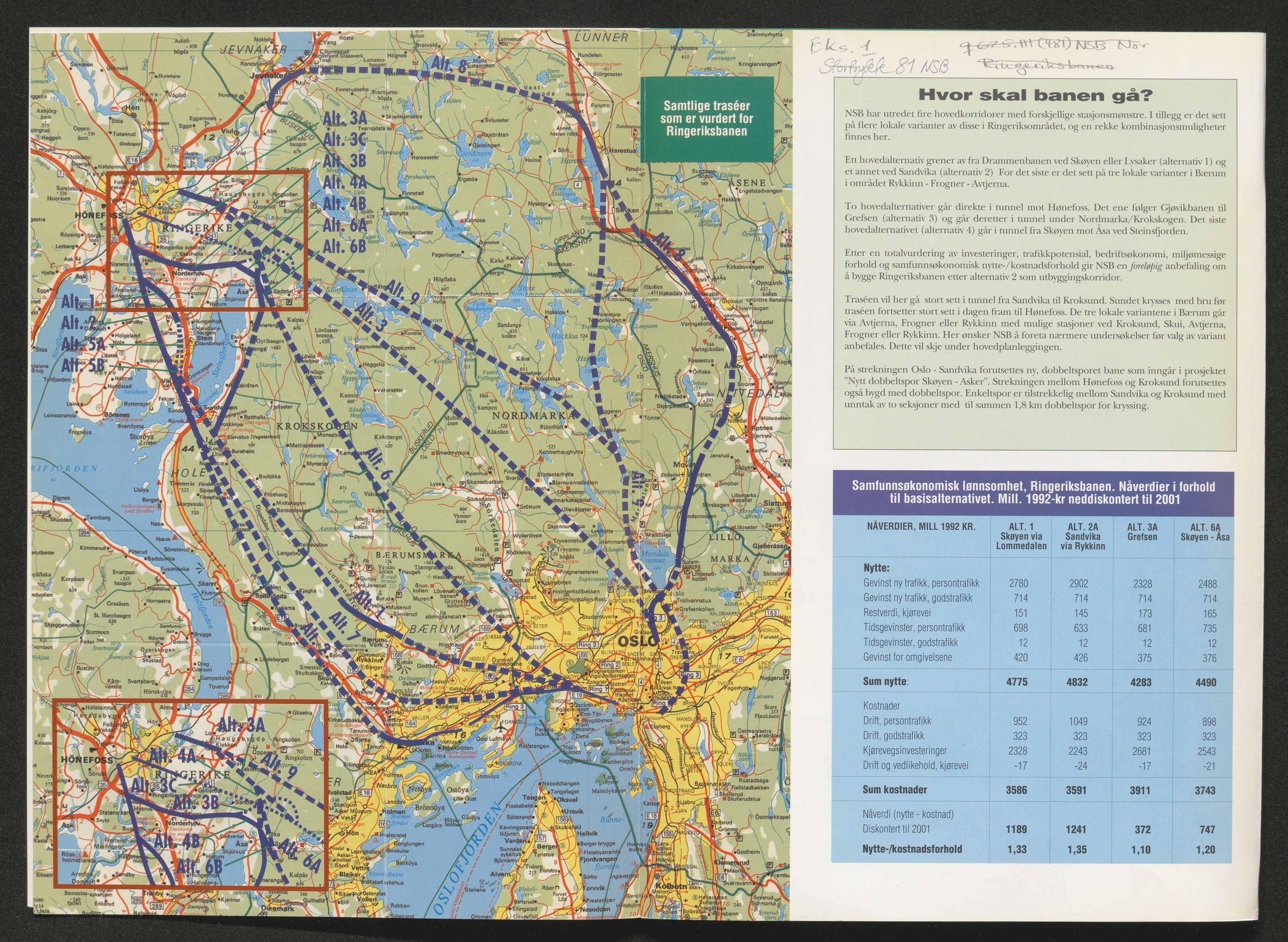 Norges Statsbaner Bibliotek (NSB), AV/SAKO-A-355/F/Fb/L0002: Stortrykk 76 - 139, 1952-2002