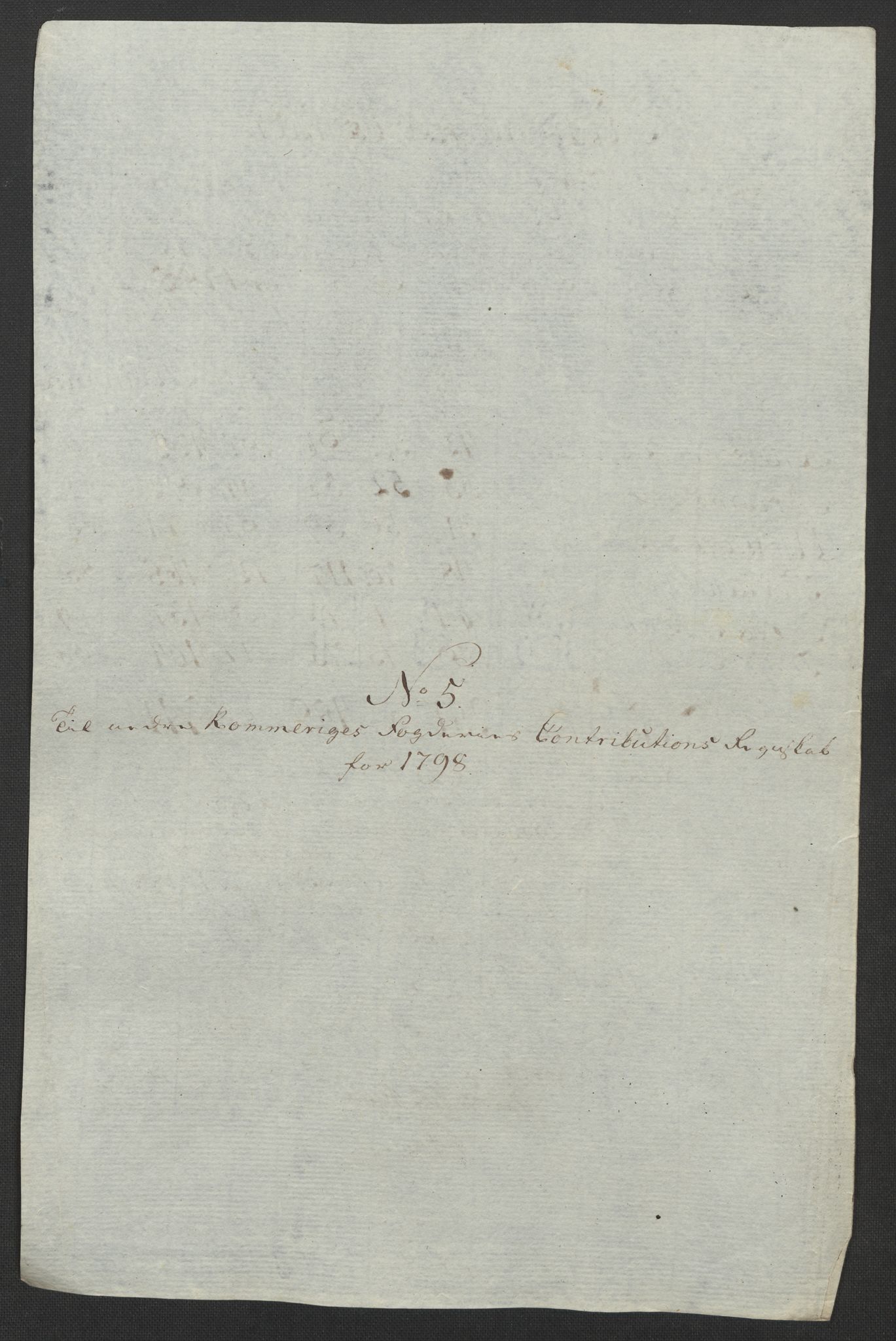 Rentekammeret inntil 1814, Reviderte regnskaper, Fogderegnskap, AV/RA-EA-4092/R11/L0674: Fogderegnskap Nedre Romerike, 1798, p. 77