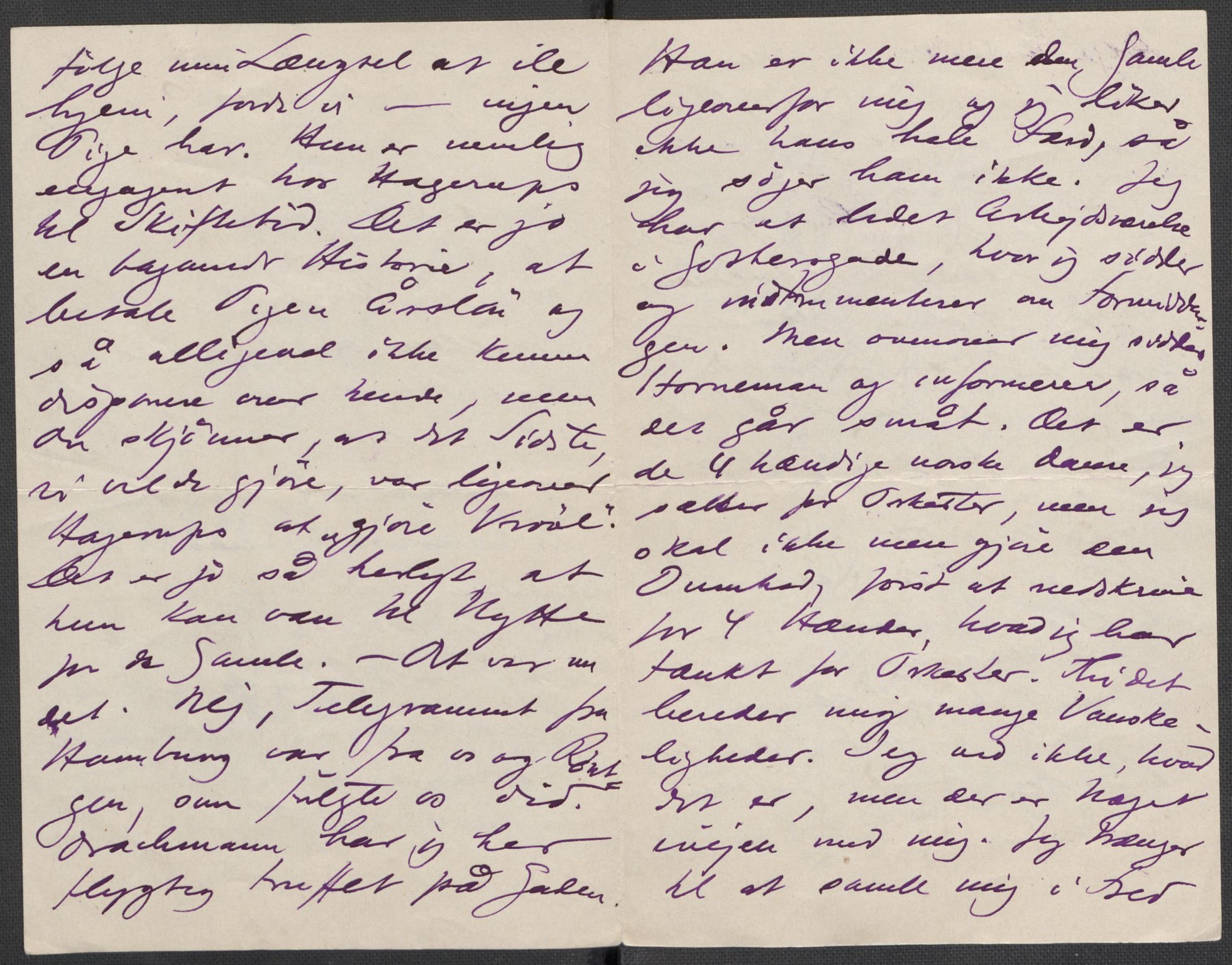 Beyer, Frants, AV/RA-PA-0132/F/L0001: Brev fra Edvard Grieg til Frantz Beyer og "En del optegnelser som kan tjene til kommentar til brevene" av Marie Beyer, 1872-1907, p. 500