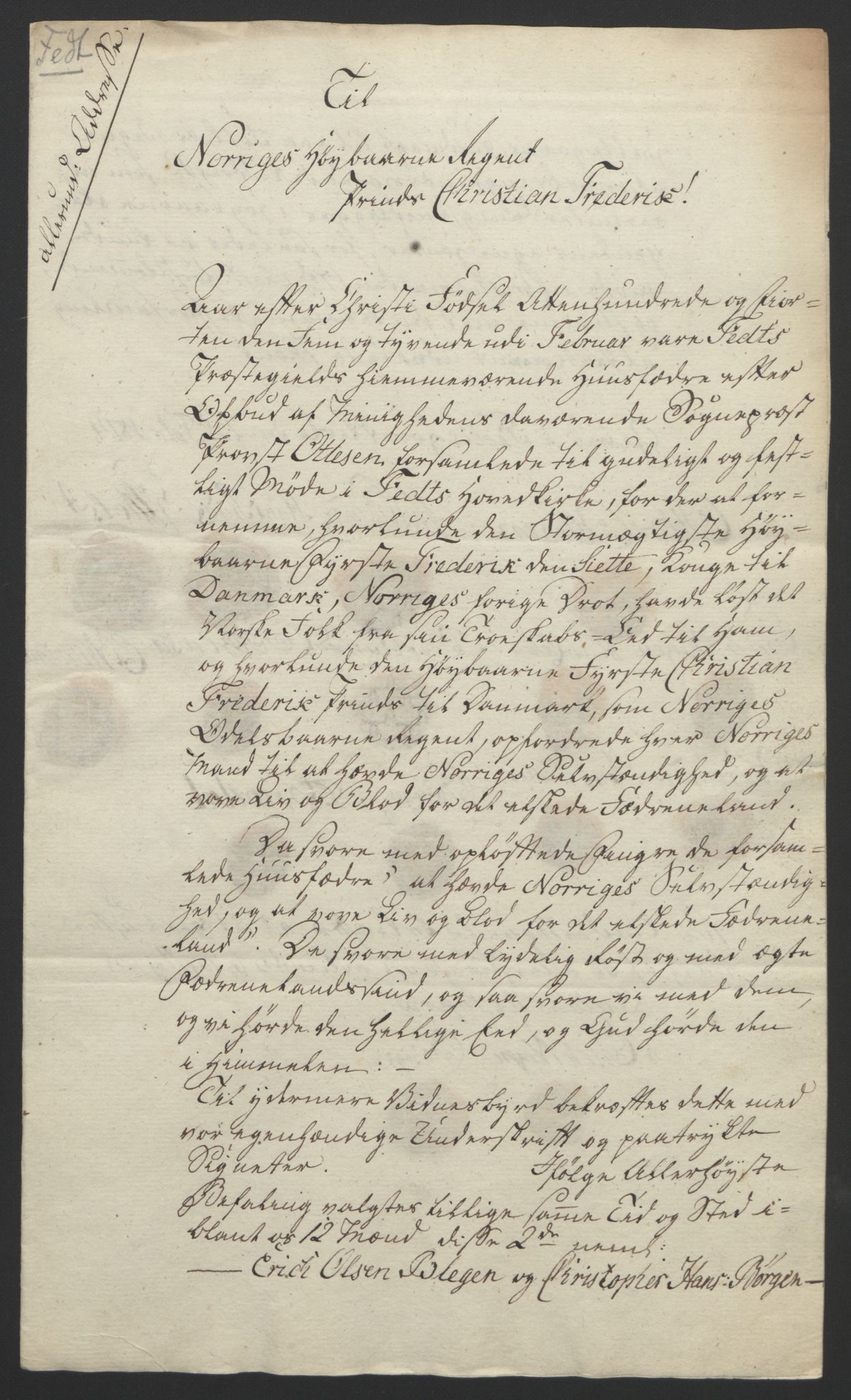 Statsrådssekretariatet, RA/S-1001/D/Db/L0007: Fullmakter for Eidsvollsrepresentantene i 1814. , 1814, p. 183