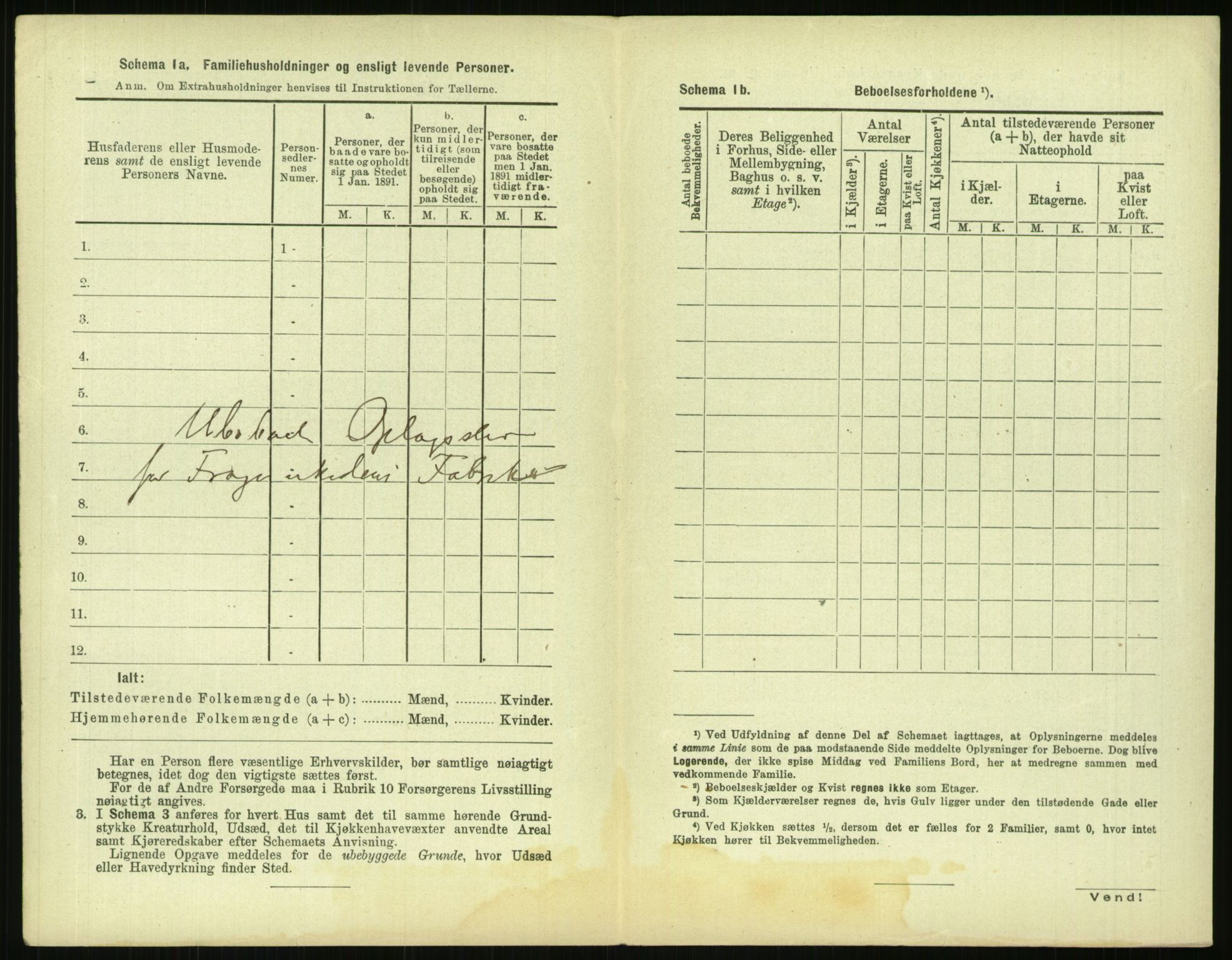 RA, 1891 census for 0301 Kristiania, 1891, p. 81580