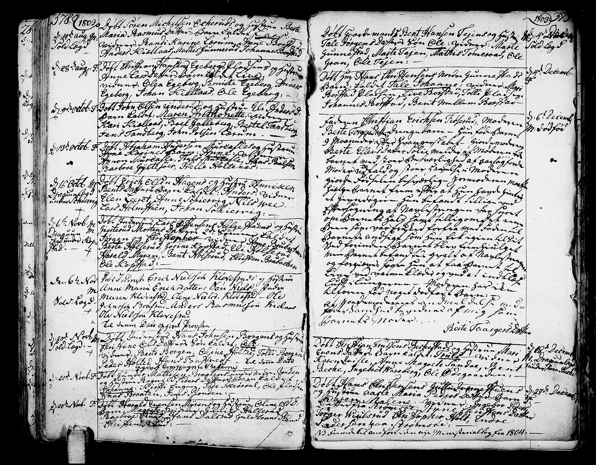 Sande Kirkebøker, SAKO/A-53/F/Fa/L0001: Parish register (official) no. 1, 1753-1803, p. 378-379