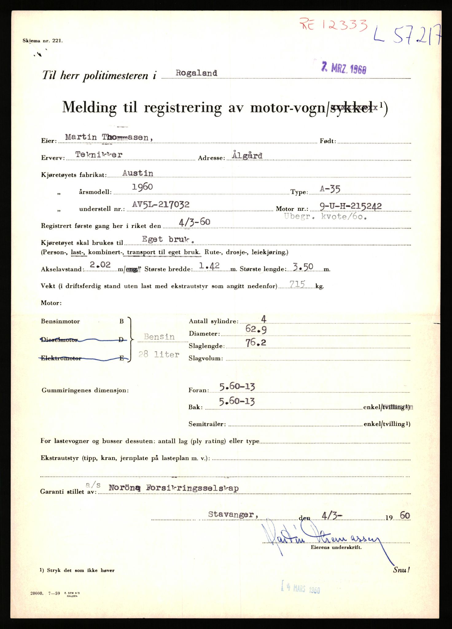 Stavanger trafikkstasjon, AV/SAST-A-101942/0/F/L0057: L-57200 - L-57999, 1930-1971, p. 65