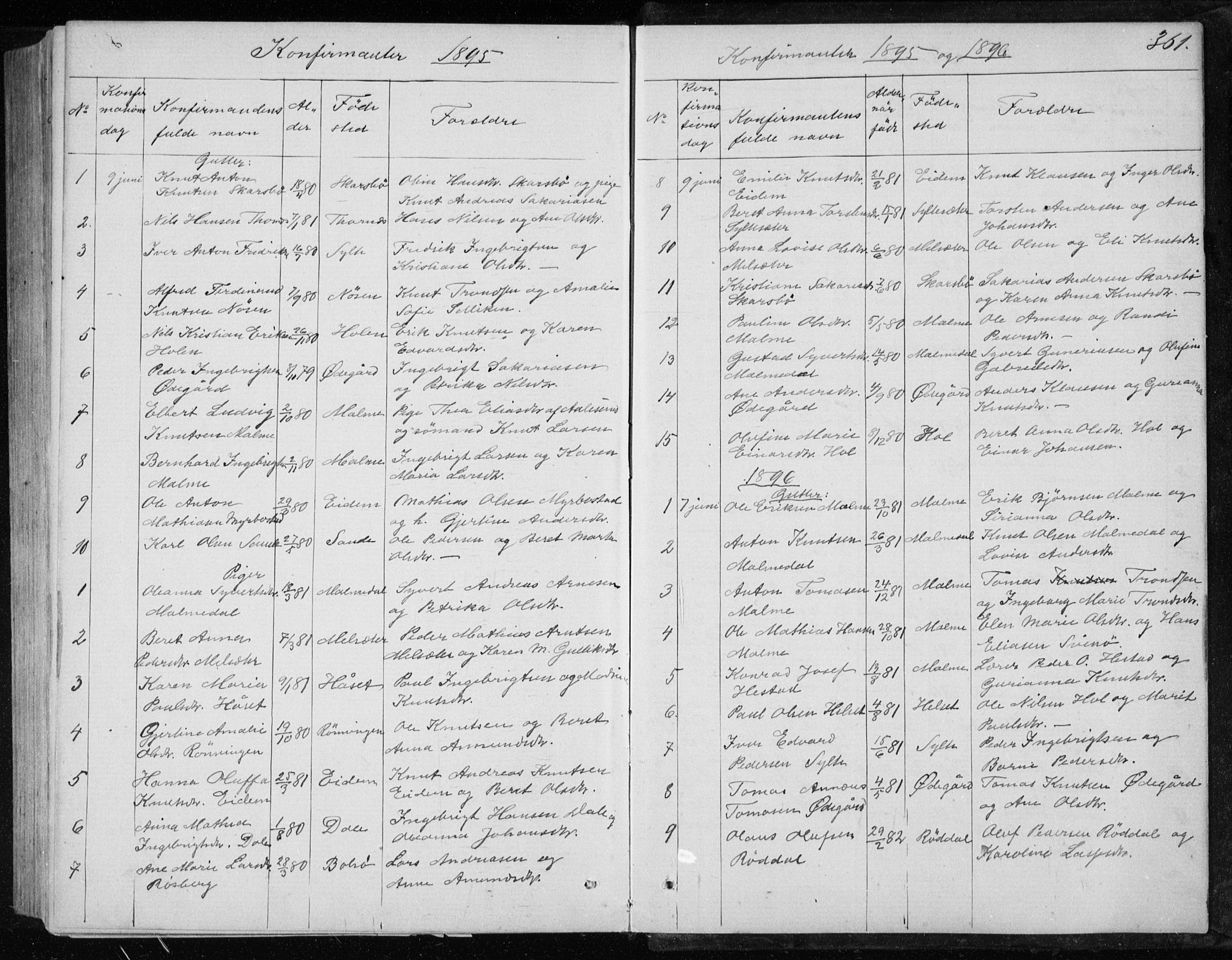 Ministerialprotokoller, klokkerbøker og fødselsregistre - Møre og Romsdal, AV/SAT-A-1454/565/L0754: Parish register (copy) no. 565C03, 1870-1896, p. 361