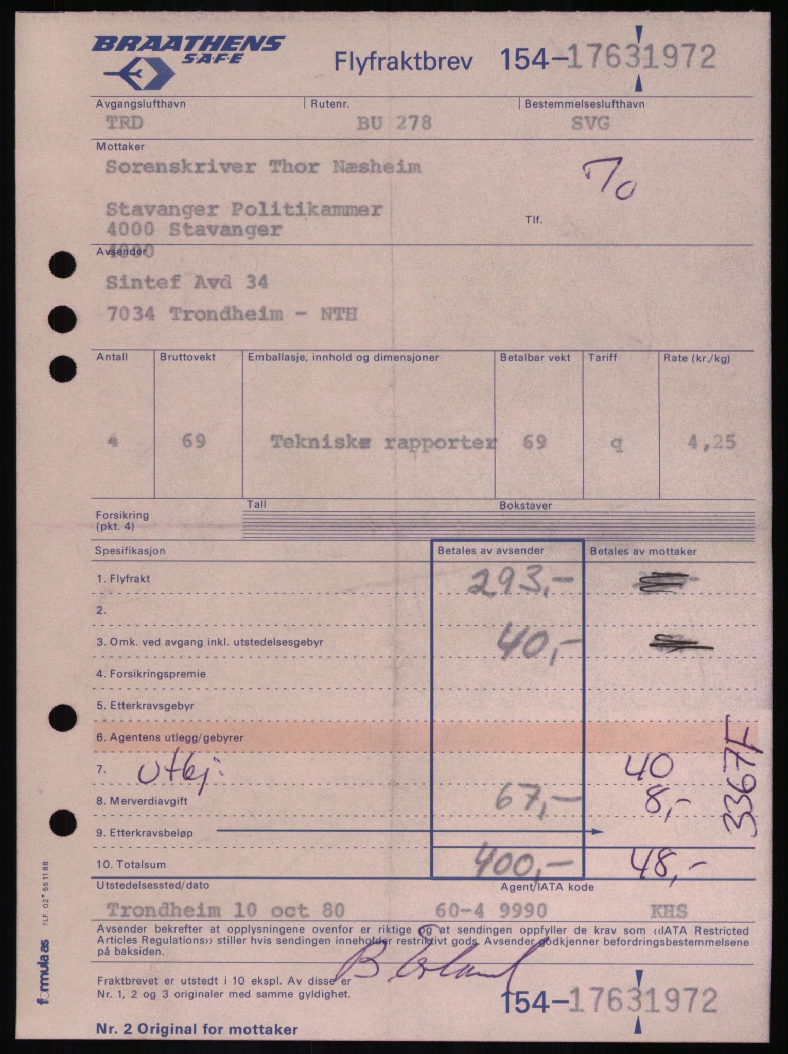 Justisdepartementet, Granskningskommisjonen ved Alexander Kielland-ulykken 27.3.1980, AV/RA-S-1165/D/L0003: 0001 NOU 1981:11 Alexander Kielland ulykken/0002 Korrespondanse/0003: Alexander L. Kielland: Operating manual, 1980-1981, p. 425