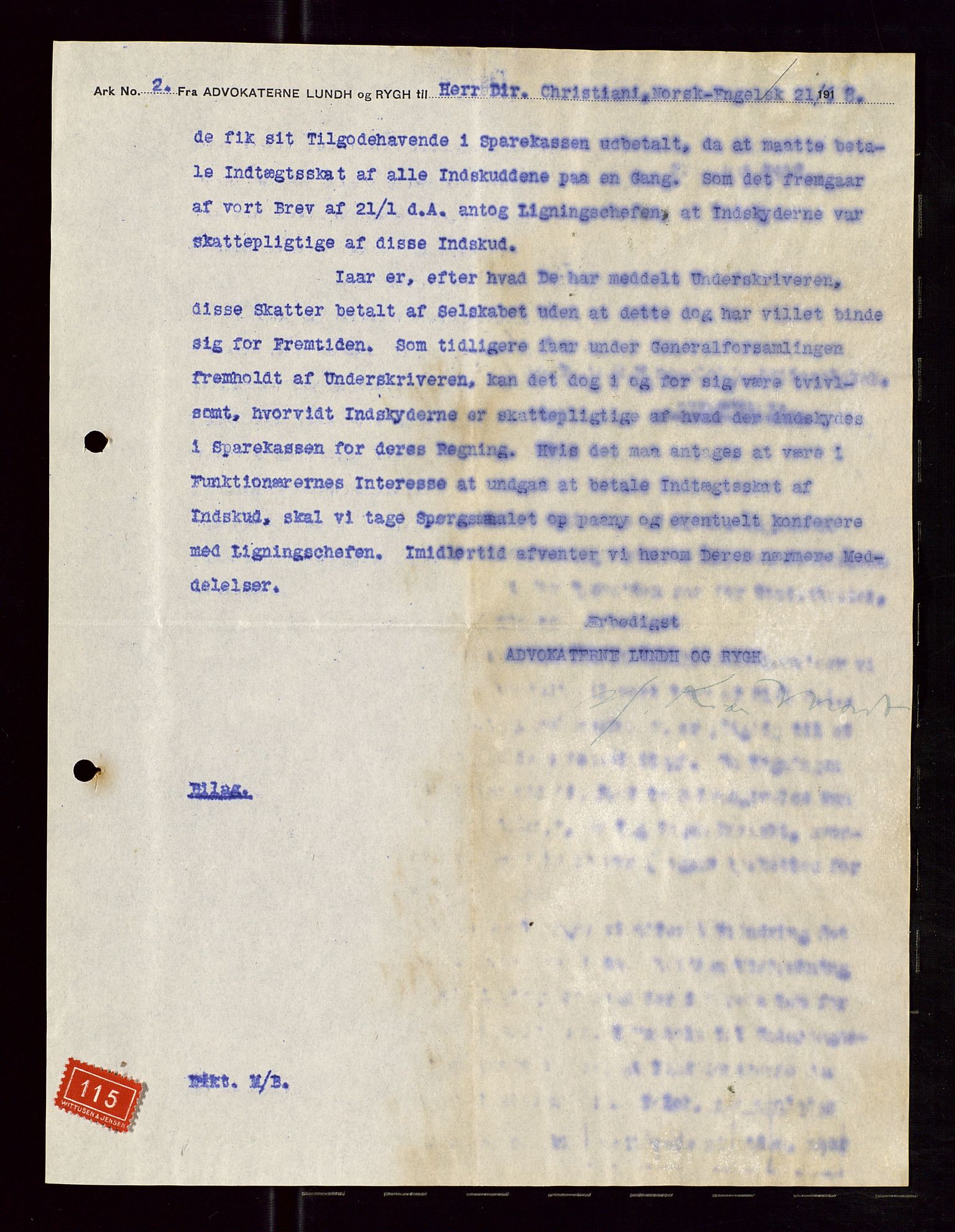 Pa 1521 - A/S Norske Shell, AV/SAST-A-101915/E/Ea/Eaa/L0005: Sjefskorrespondanse, 1918, p. 394