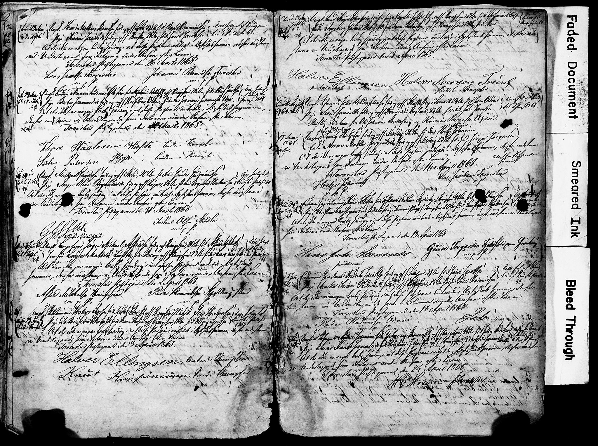Torvastad sokneprestkontor, AV/SAST-A -101857/I/Ie/L0001: Banns register no. X 1A, 1852-1875