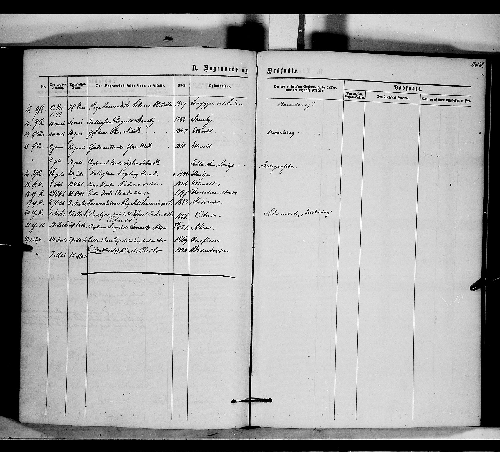 Rendalen prestekontor, AV/SAH-PREST-054/H/Ha/Haa/L0006: Parish register (official) no. 6, 1867-1877, p. 258