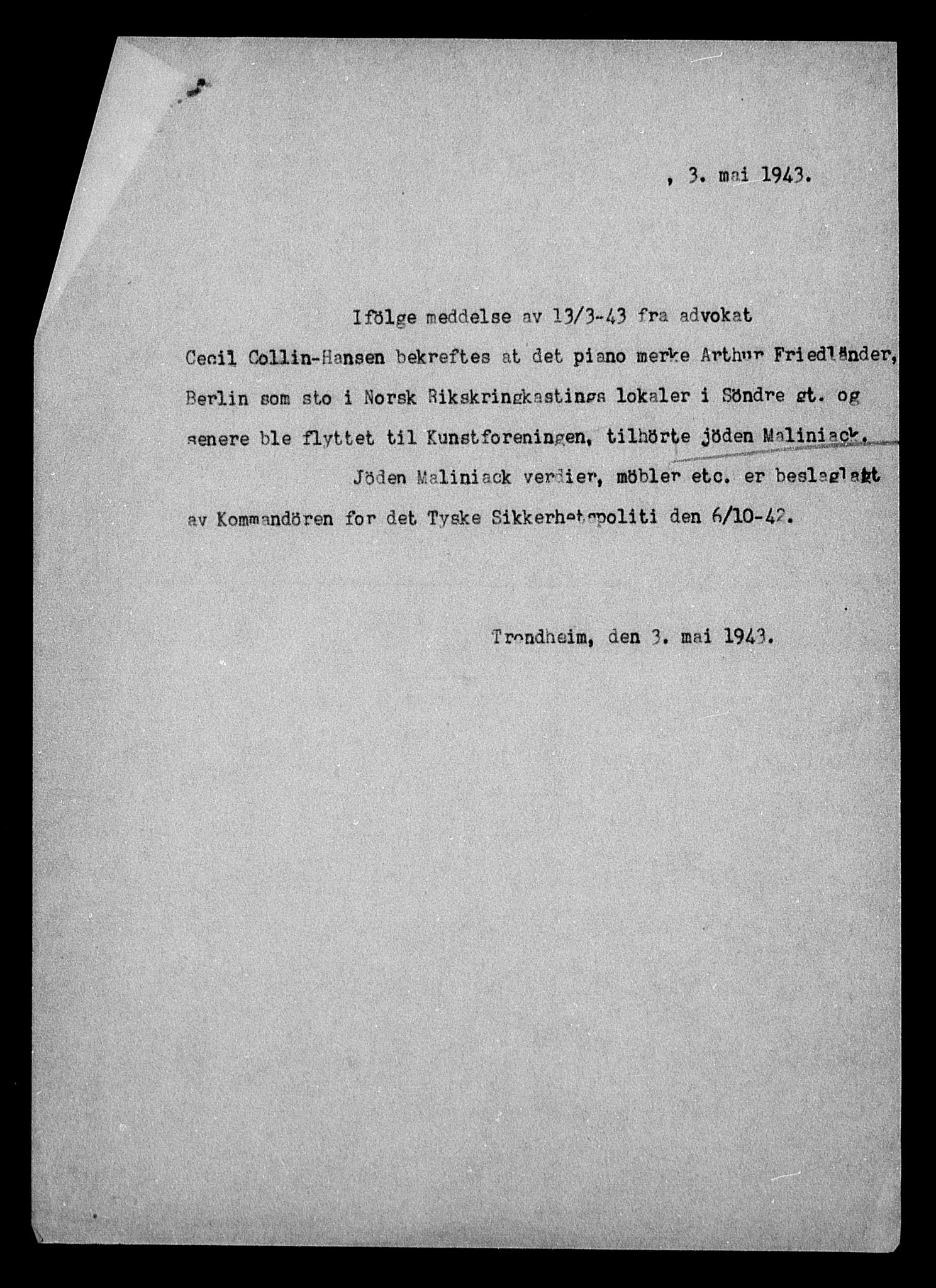 Justisdepartementet, Tilbakeføringskontoret for inndratte formuer, RA/S-1564/H/Hc/Hca/L0903: --, 1945-1947, p. 546