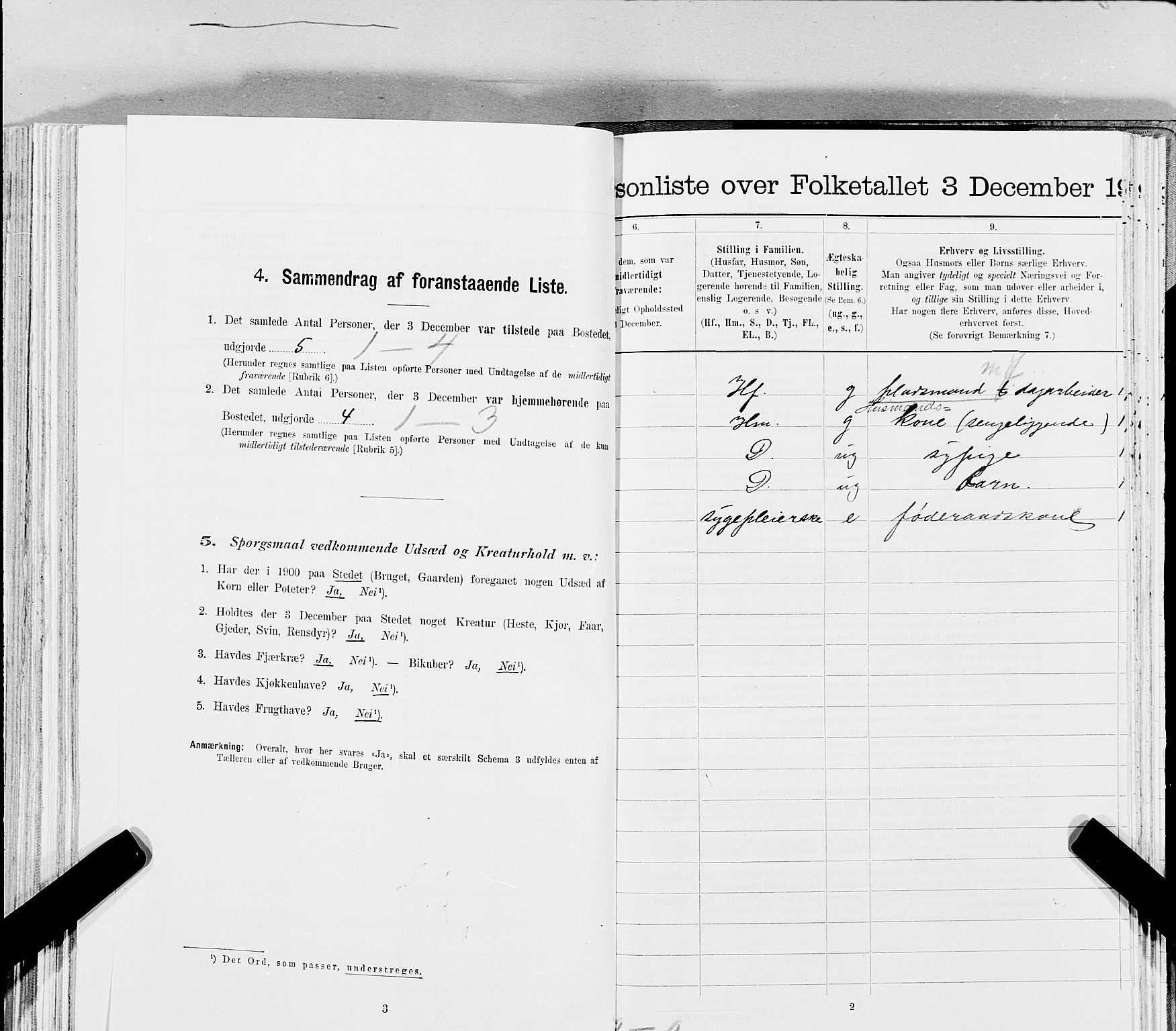 SAT, 1900 census for Stod, 1900, p. 409