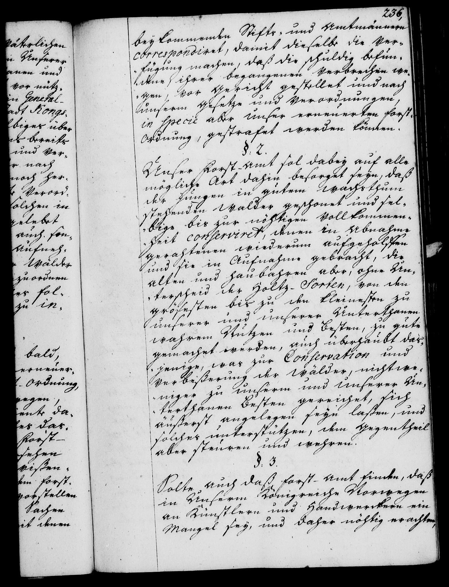 Rentekammeret, Kammerkanselliet, RA/EA-3111/G/Gg/Ggi/L0002: Norsk instruksjonsprotokoll med register (merket RK 53.35), 1729-1751, p. 236
