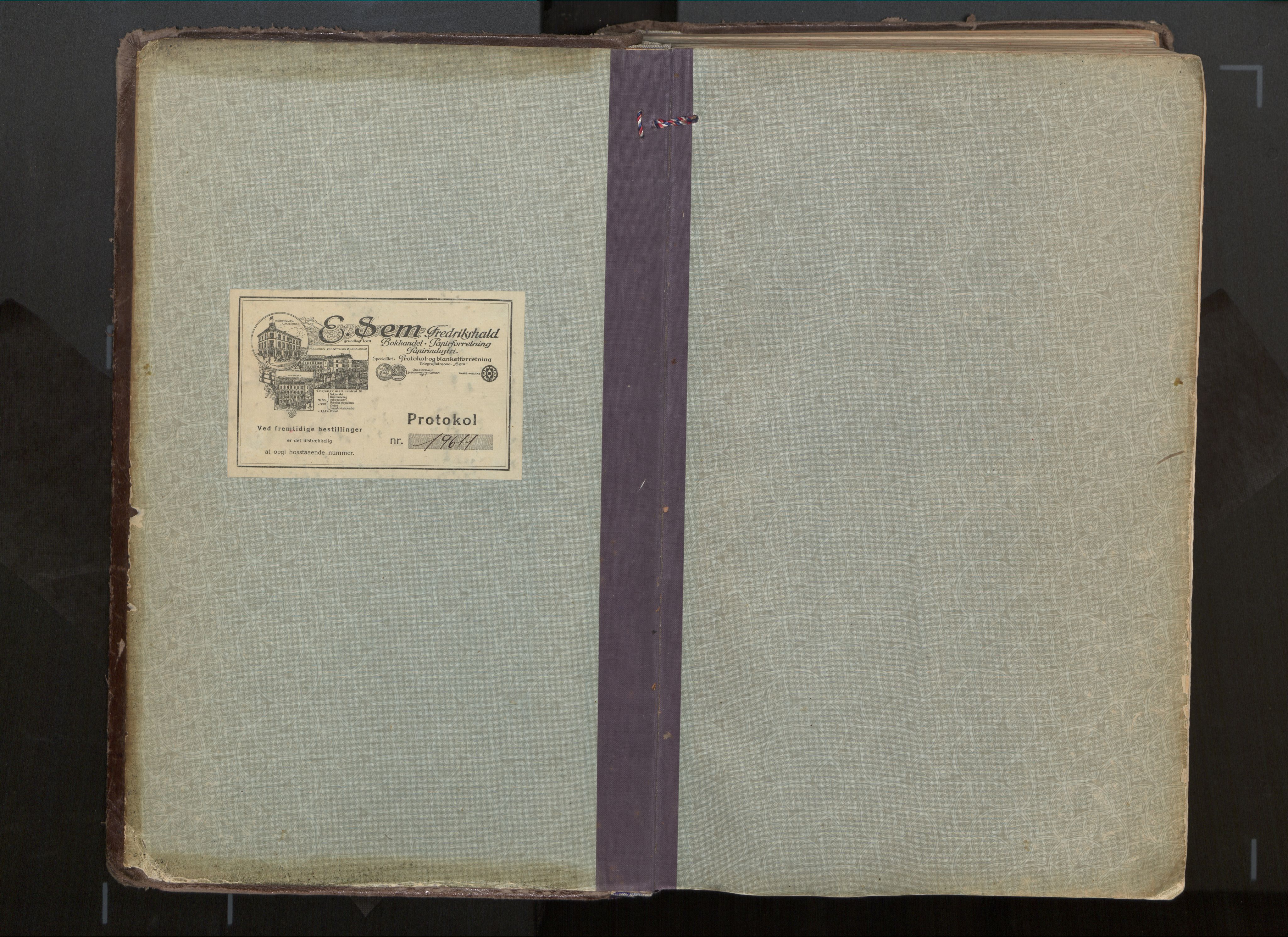 Ministerialprotokoller, klokkerbøker og fødselsregistre - Nordland, SAT/A-1459/813/L0207a: Parish register (official) no. 813A18, 1919-1927
