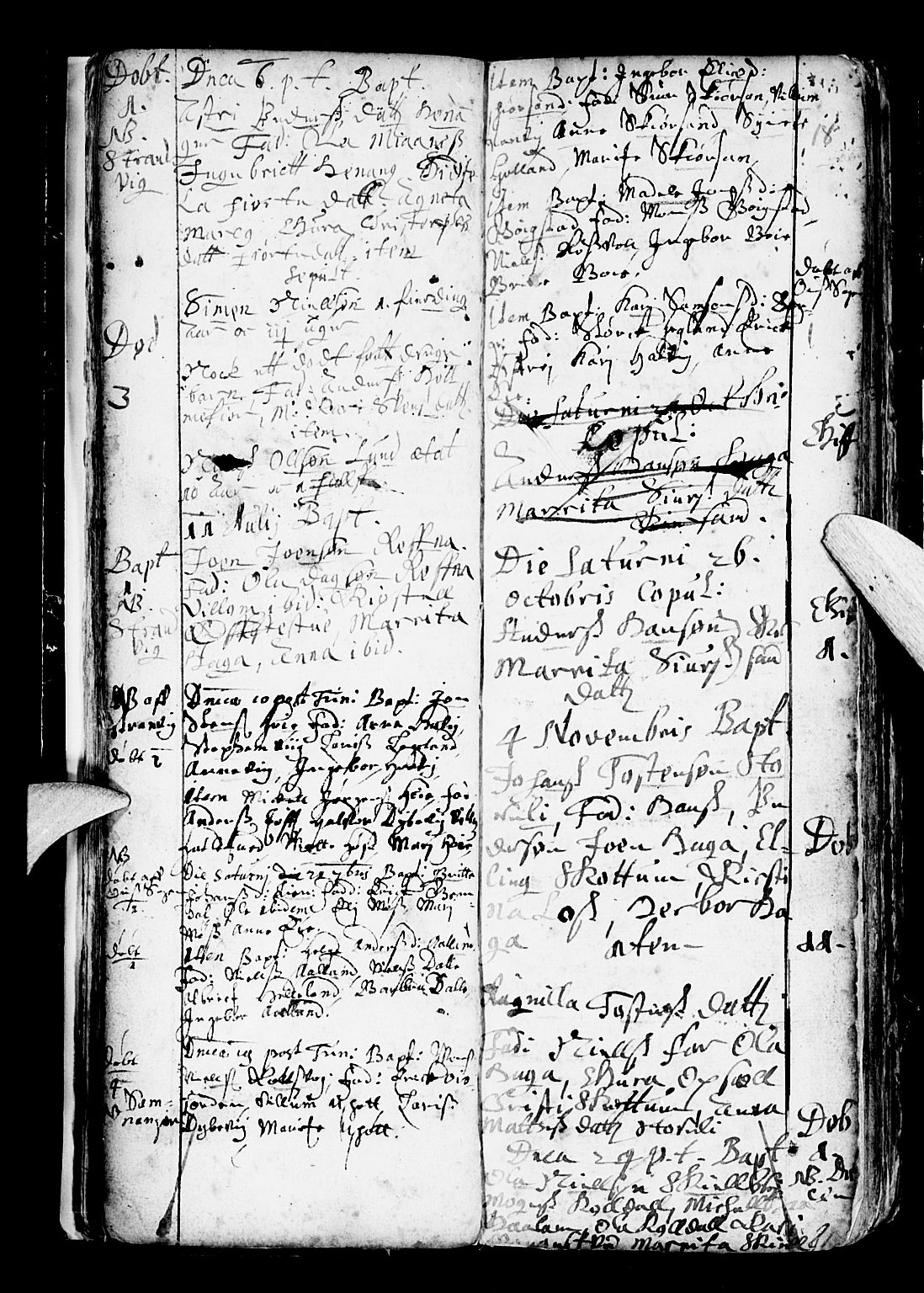 Os sokneprestembete, SAB/A-99929: Parish register (official) no. A 6, 1669-1719, p. 18