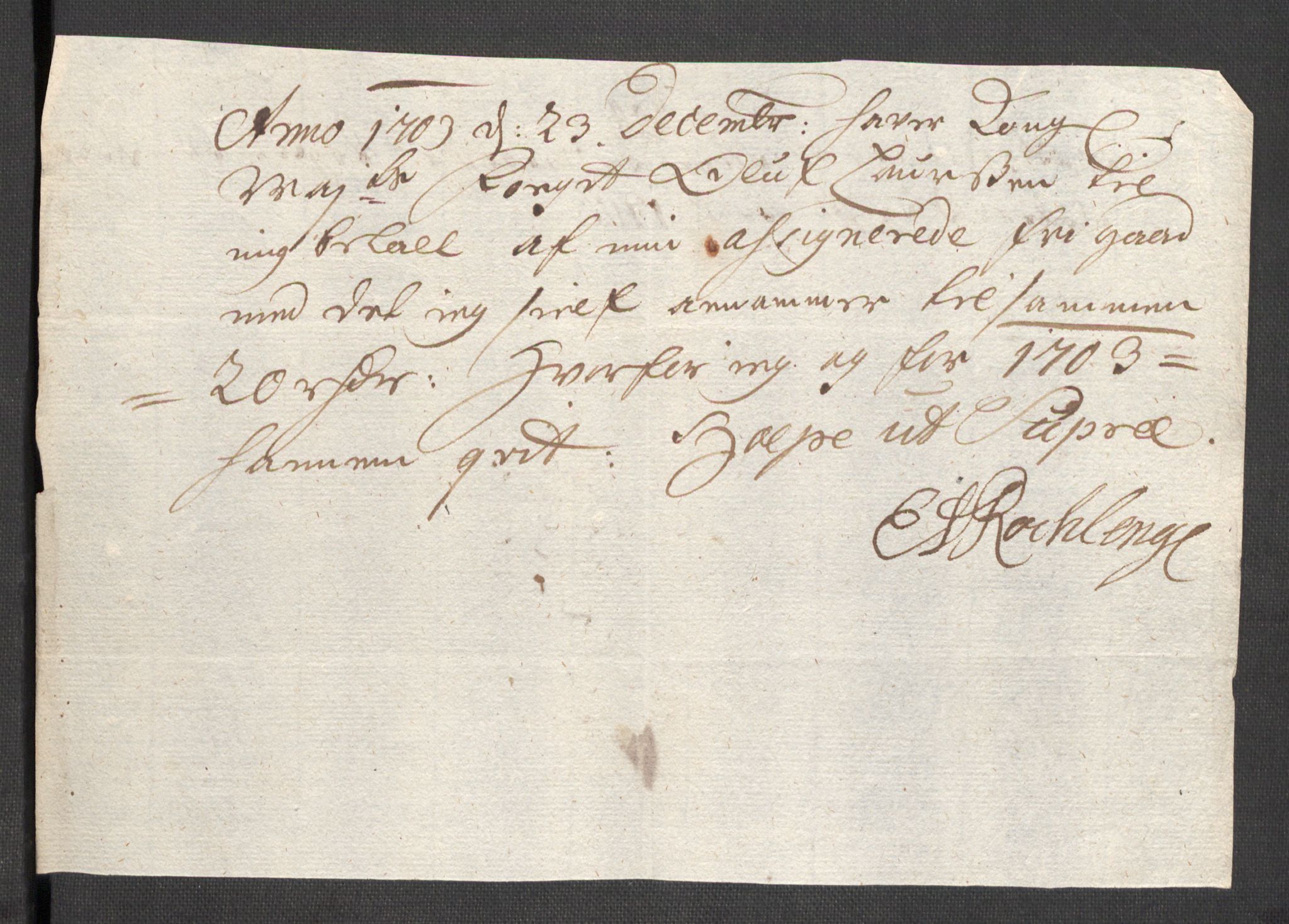 Rentekammeret inntil 1814, Reviderte regnskaper, Fogderegnskap, RA/EA-4092/R48/L2981: Fogderegnskap Sunnhordland og Hardanger, 1703, p. 210