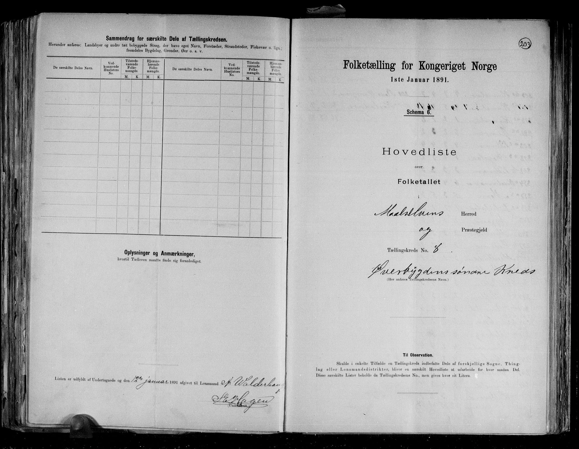 RA, 1891 census for 1924 Målselv, 1891, p. 19