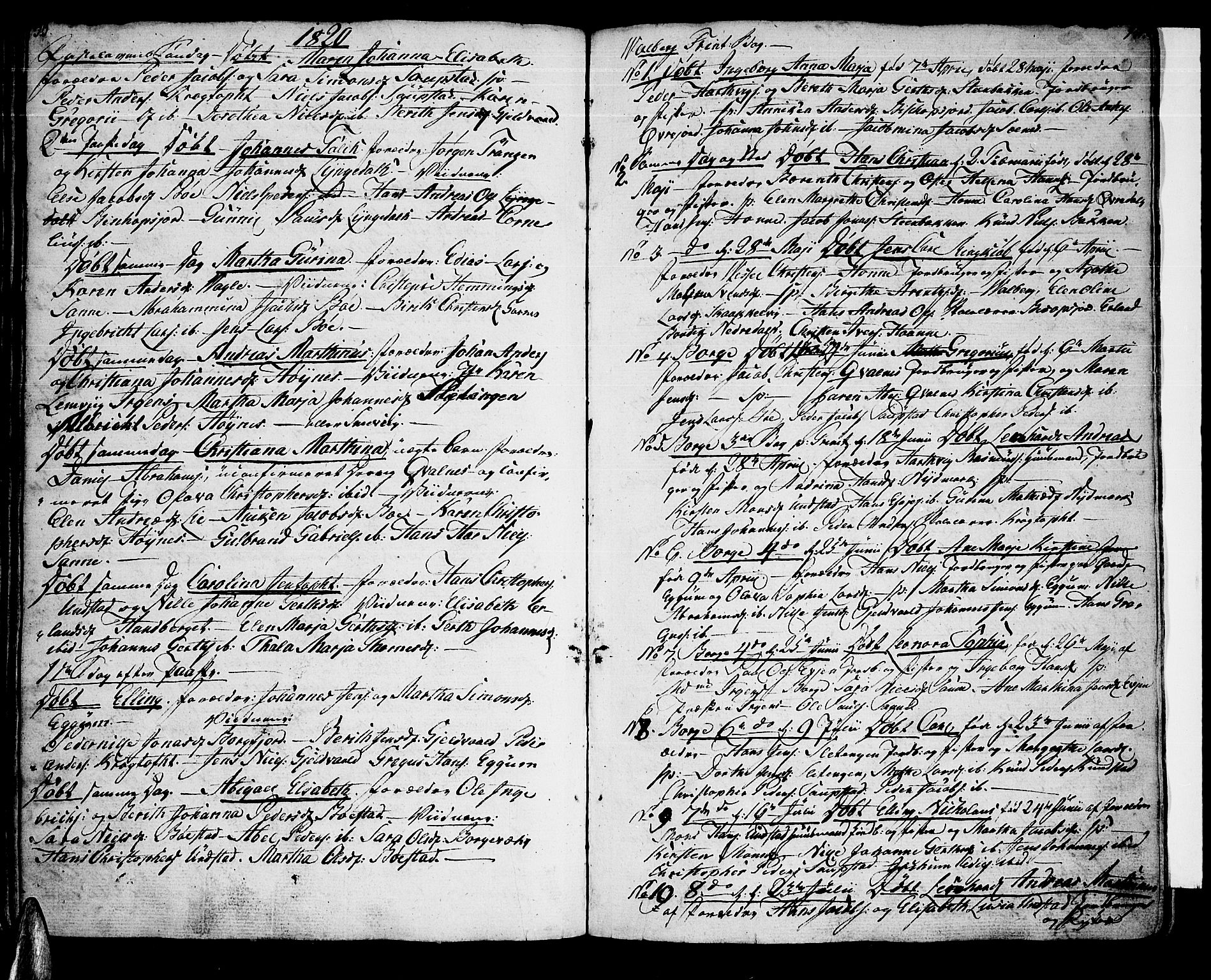 Ministerialprotokoller, klokkerbøker og fødselsregistre - Nordland, SAT/A-1459/880/L1129: Parish register (official) no. 880A03, 1796-1821, p. 150-151
