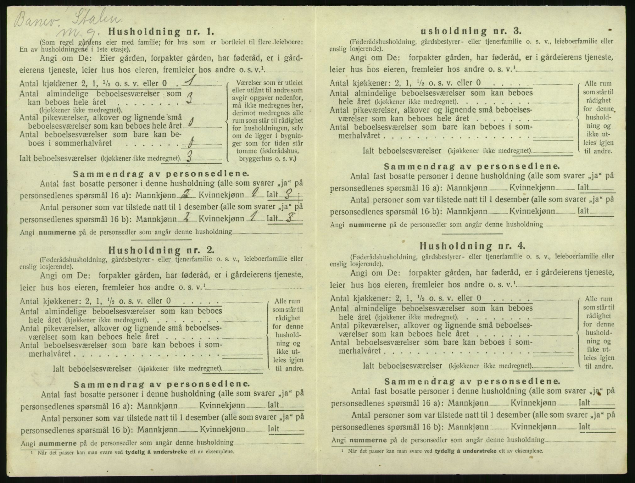 SAK, 1920 census for Åmli, 1920, p. 514