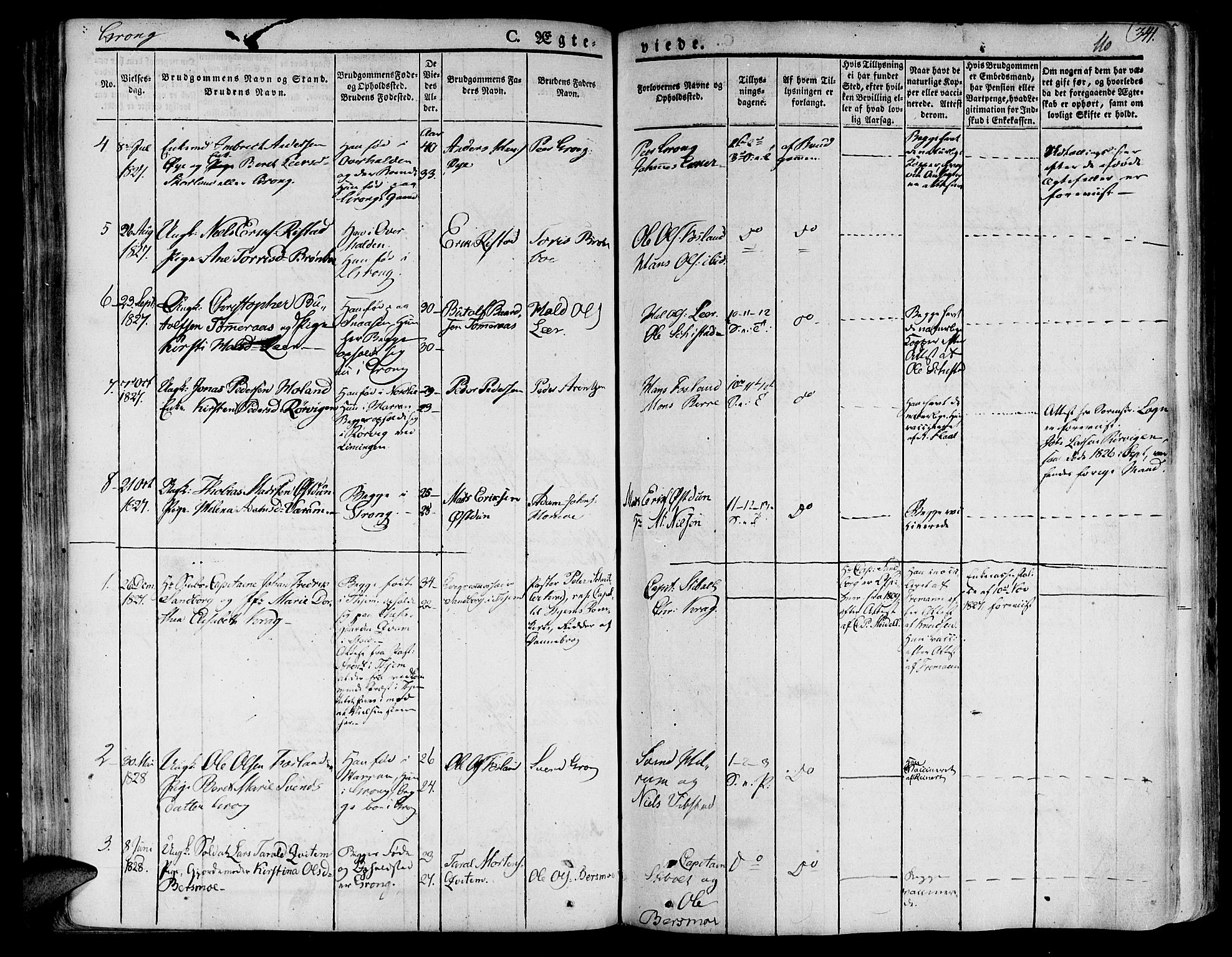 Ministerialprotokoller, klokkerbøker og fødselsregistre - Nord-Trøndelag, SAT/A-1458/758/L0510: Parish register (official) no. 758A01 /1, 1821-1841, p. 110