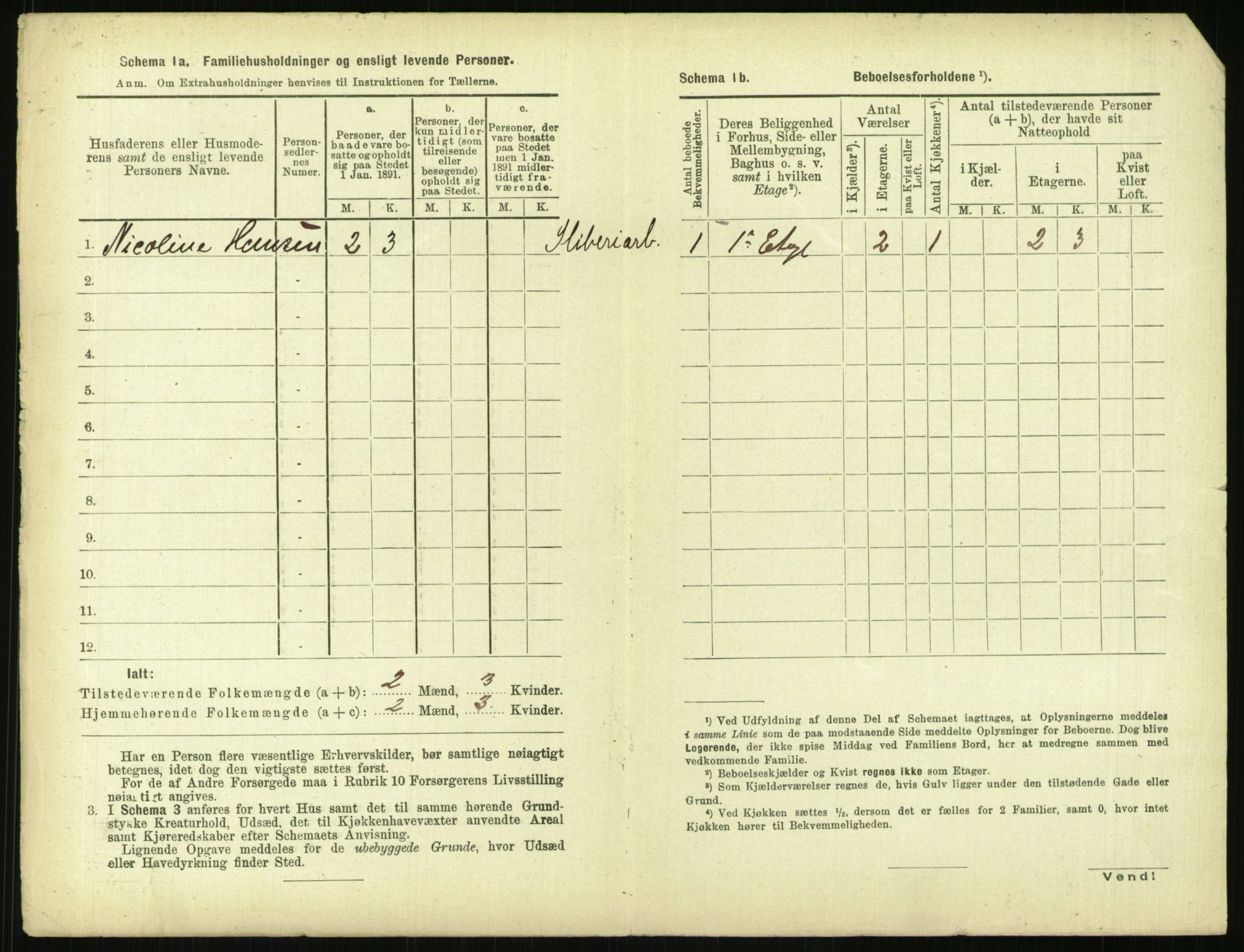 RA, 1891 census for 0806 Skien, 1891, p. 1631