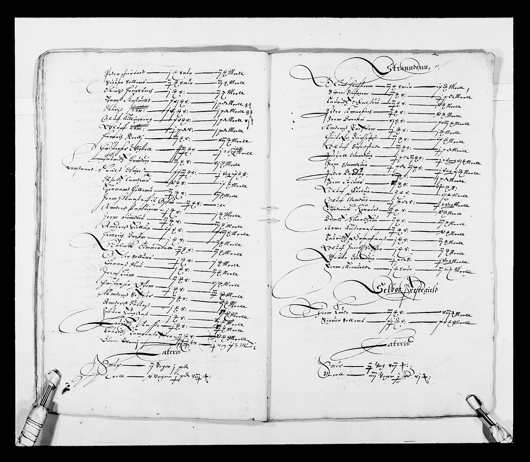 Stattholderembetet 1572-1771, RA/EA-2870/Ek/L0027/0001: Jordebøker 1633-1658: / Jordebøker for Trondheim len, 1643-1644, p. 117