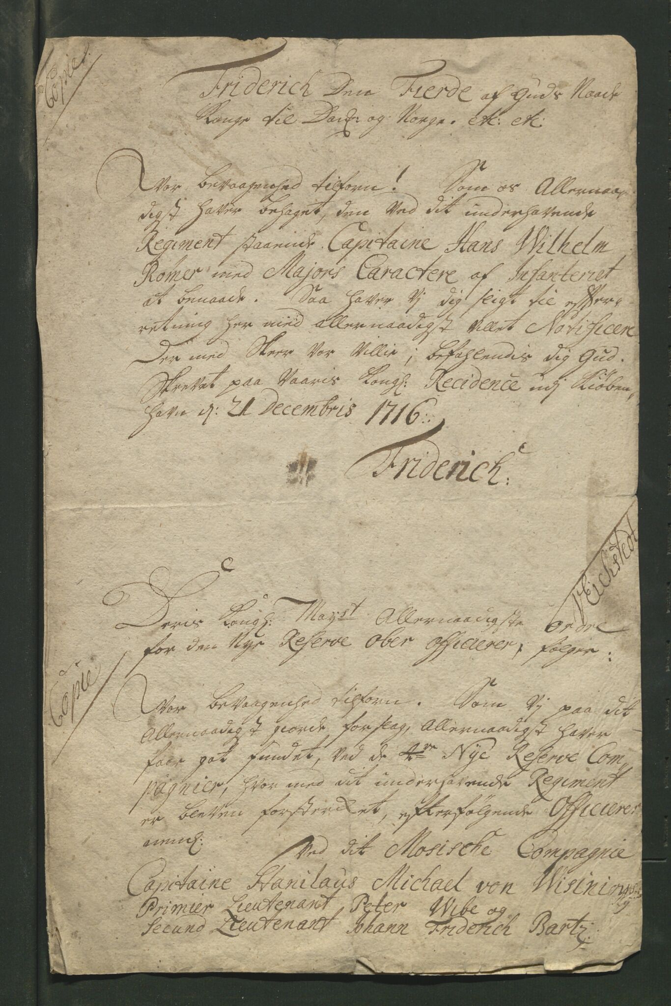 Åker i Vang, Hedmark, og familien Todderud, AV/SAH-ARK-010/J/Jc/L0001: Korrespondanse, 1706-1752, p. 6