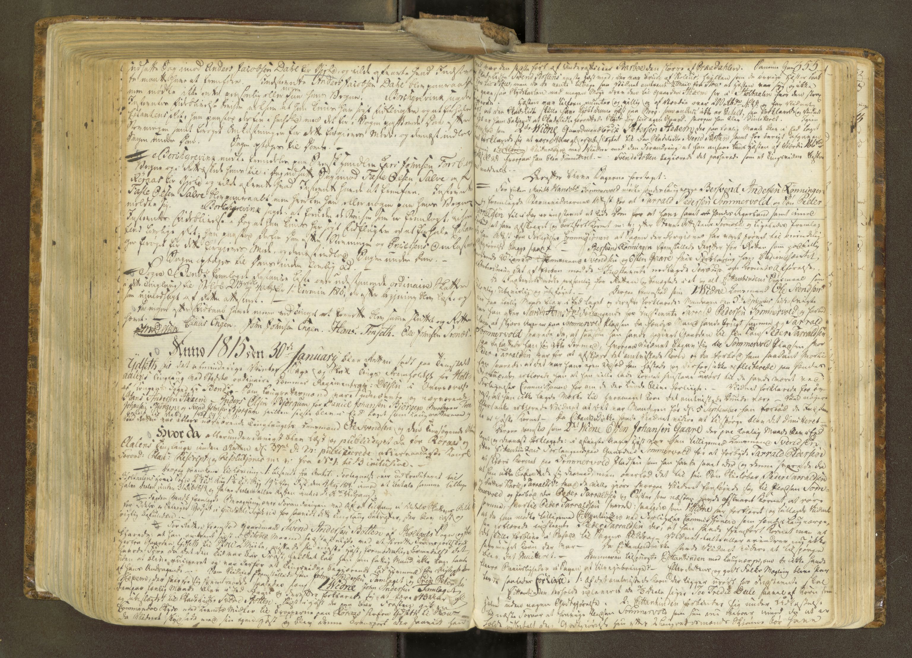 Gauldal sorenskriveri, AV/SAT-A-0014/1/1/1A/L0012: Tingbok 11, 1810-1816, p. 354b-355a