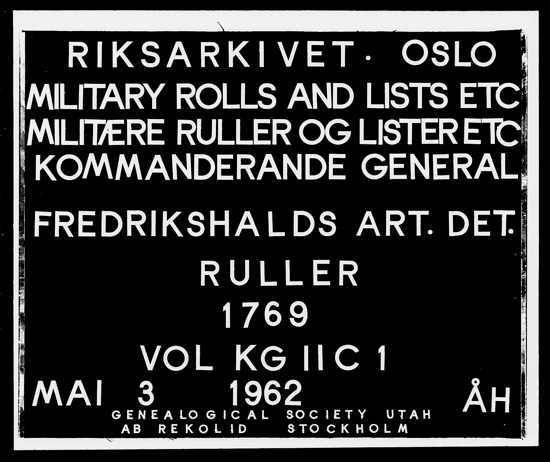 Generalitets- og kommissariatskollegiet, Det kongelige norske kommissariatskollegium, AV/RA-EA-5420/E/Eh/L0001a: Norske festninger, 1769-1809, p. 137