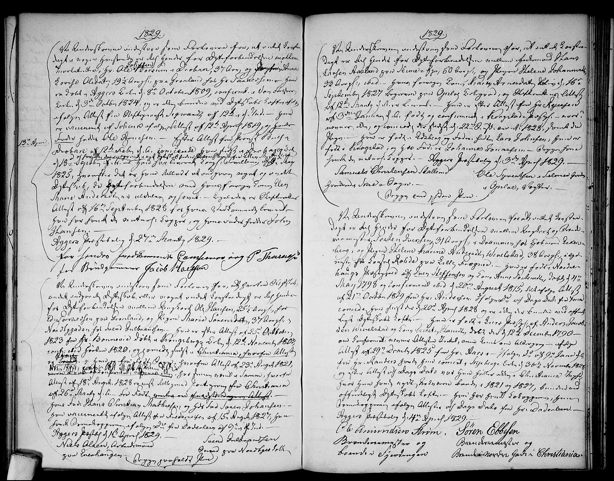 Aker prestekontor kirkebøker, AV/SAO-A-10861/L/L0004: Best man's statements no. 4, 1778-1831
