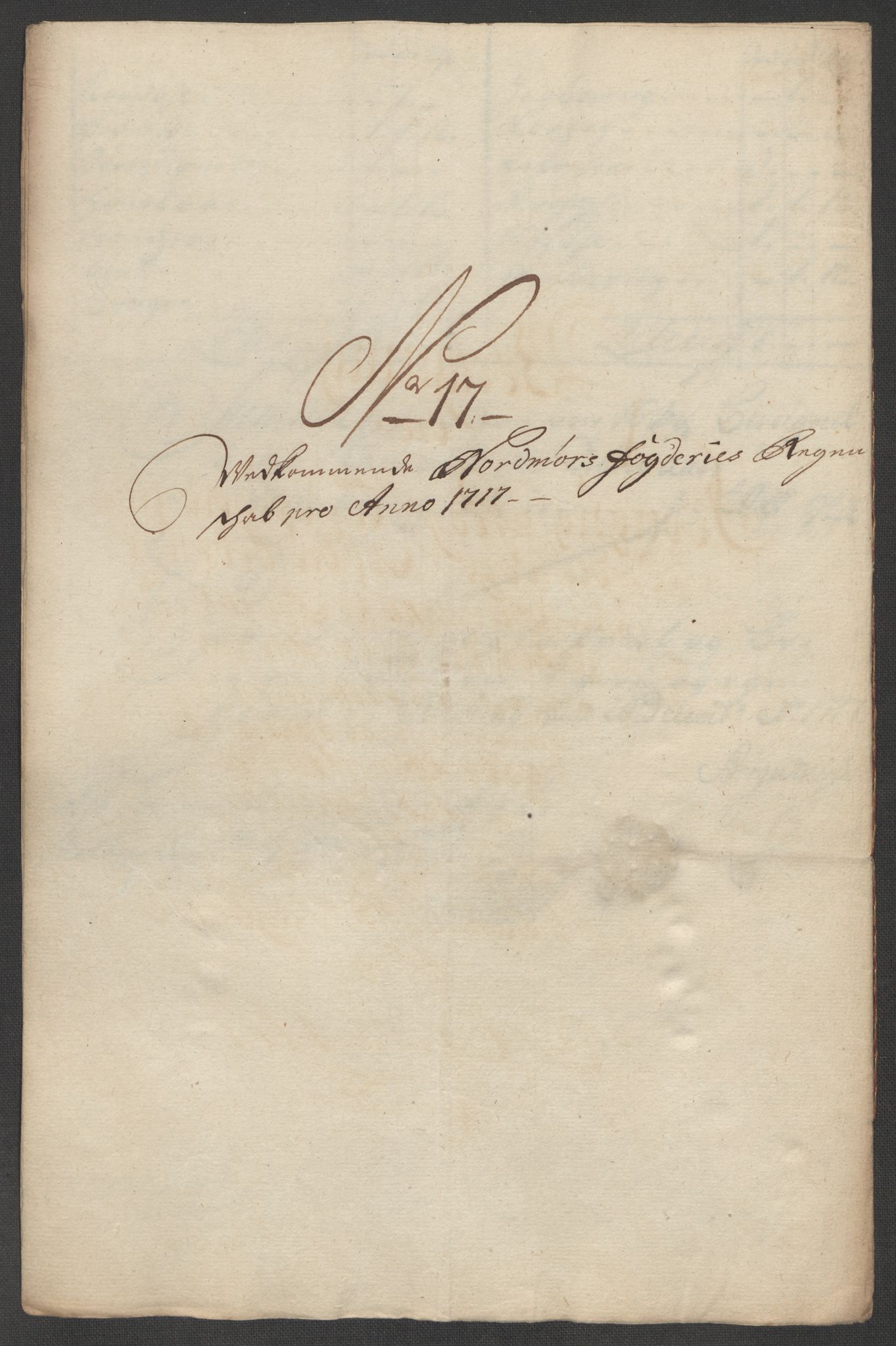 Rentekammeret inntil 1814, Reviderte regnskaper, Fogderegnskap, RA/EA-4092/R56/L3750: Fogderegnskap Nordmøre, 1717, p. 173