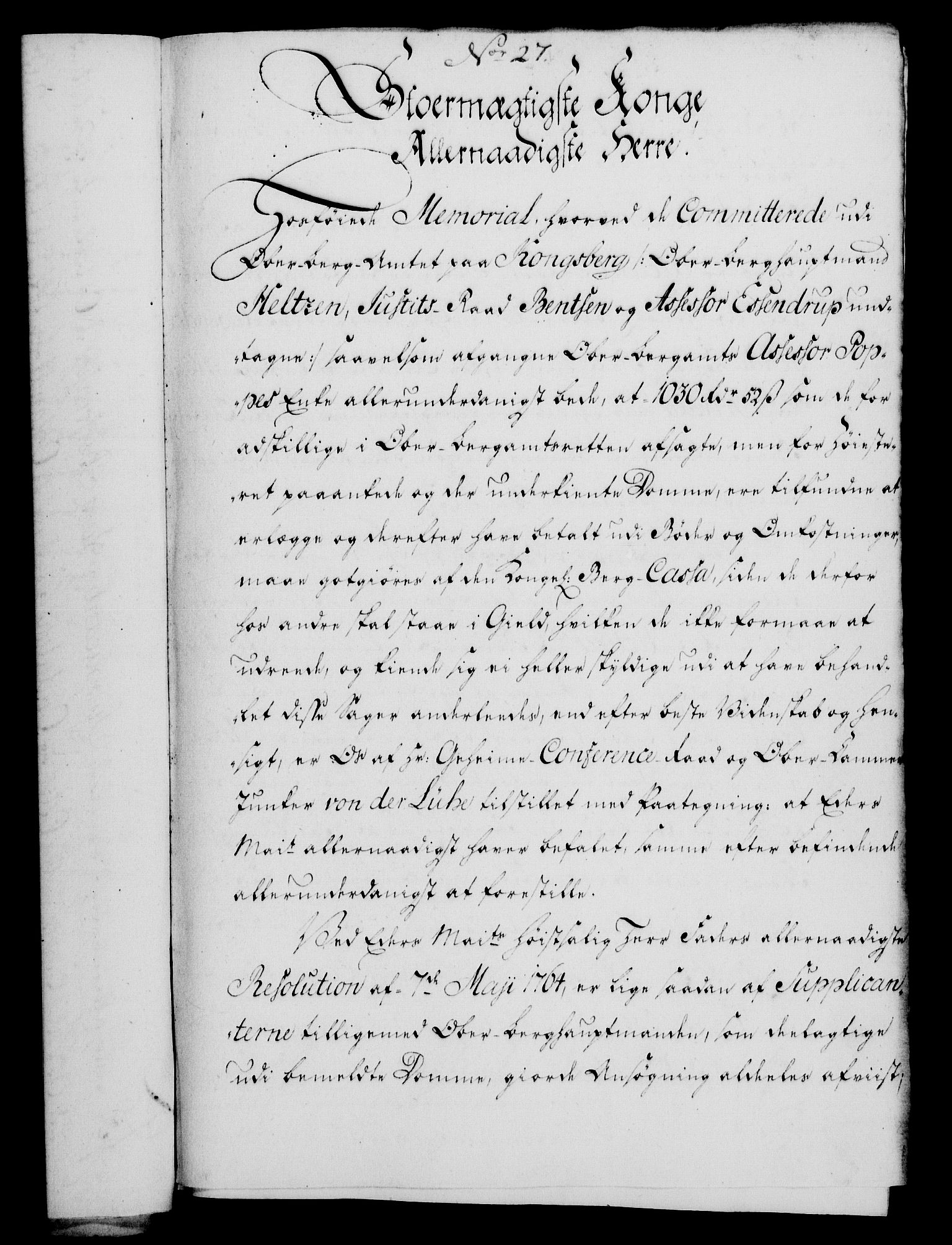 Rentekammeret, Kammerkanselliet, AV/RA-EA-3111/G/Gf/Gfa/L0049: Norsk relasjons- og resolusjonsprotokoll (merket RK 52.49), 1767, p. 123