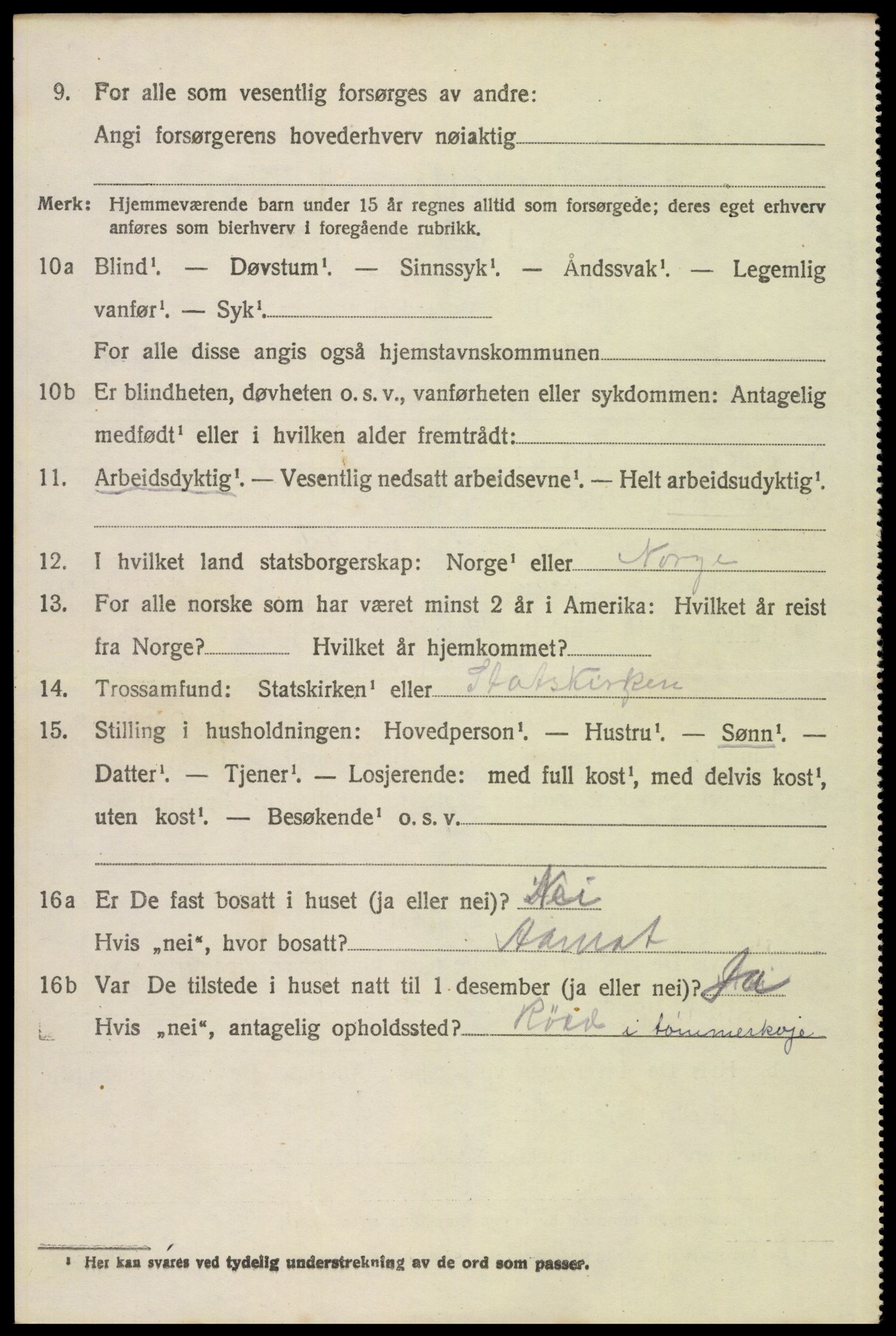 SAH, 1920 census for Åmot, 1920, p. 7968