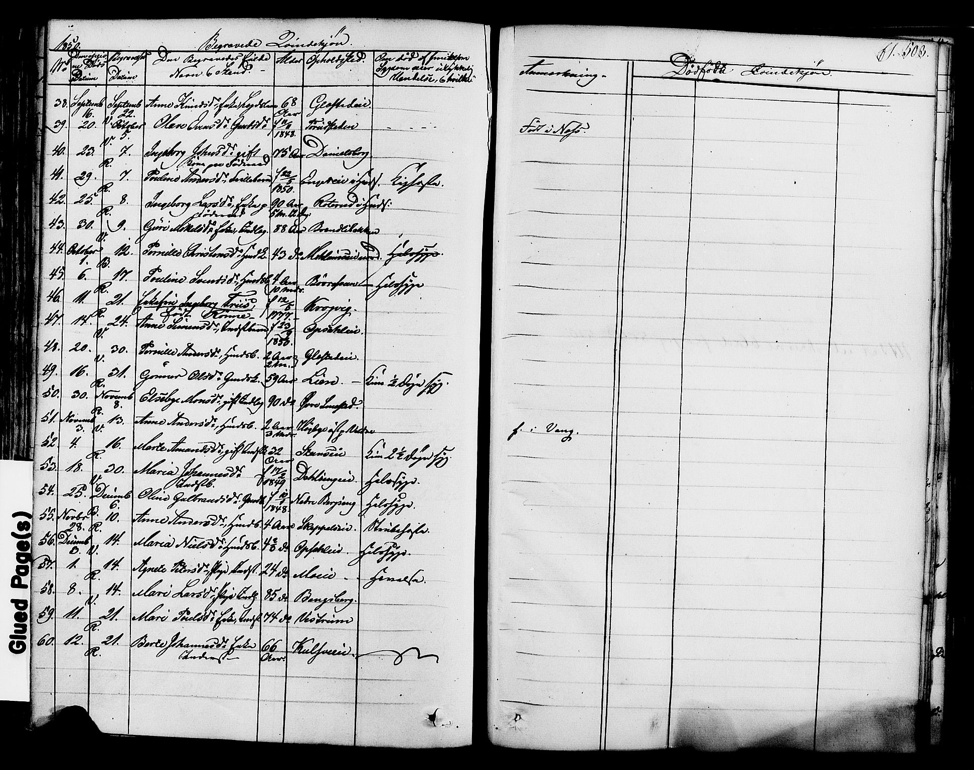 Ringsaker prestekontor, AV/SAH-PREST-014/K/Ka/L0008: Parish register (official) no. 8, 1837-1850, p. 503