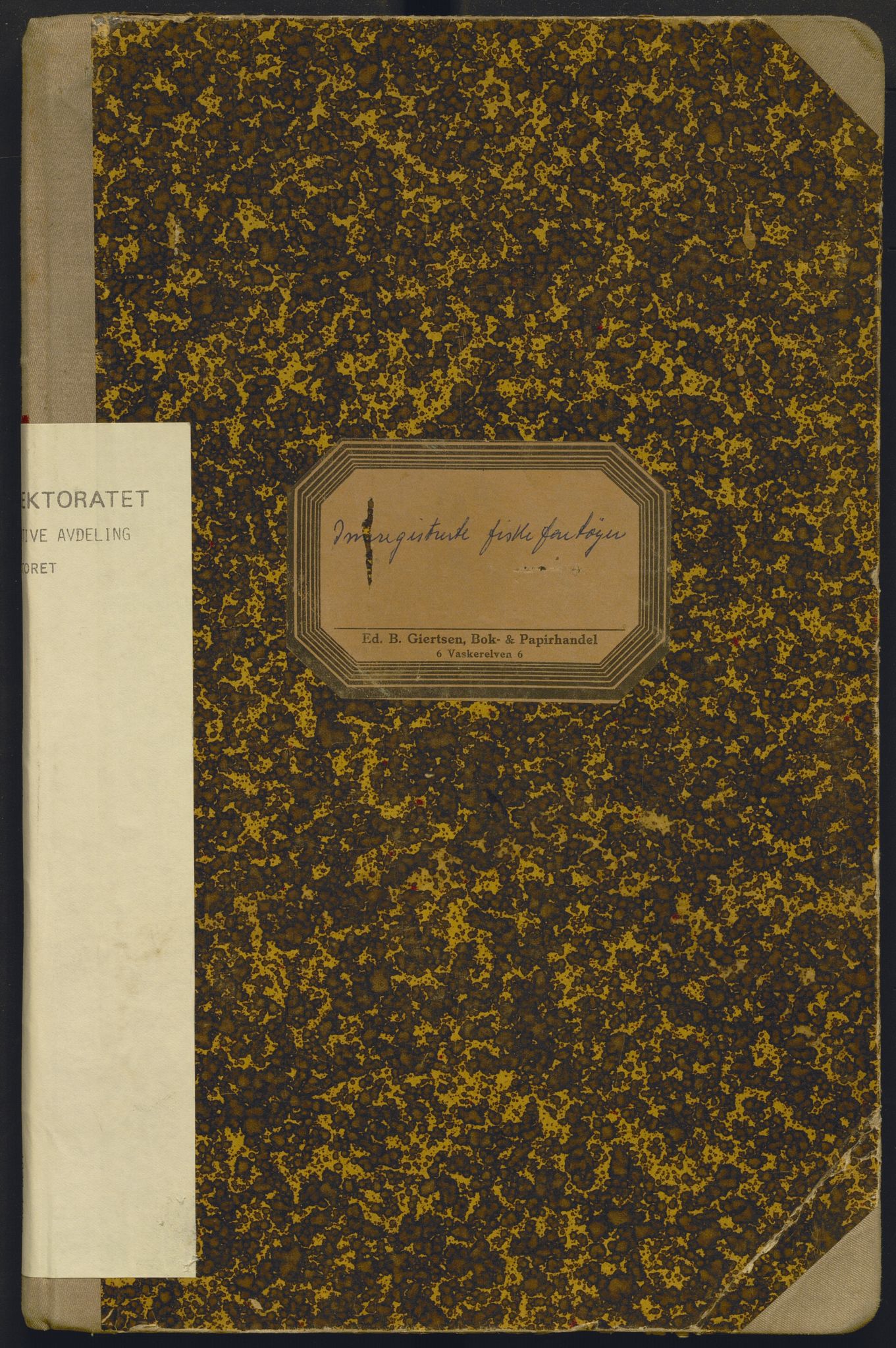 Fiskeridirektoratet - 1 Adm. ledelse - 13 Båtkontoret, AV/SAB-A-2003/I/Ia/Iac/L0123: 135.0339/1 Merkeprotokoll - Mo, 1920-1959