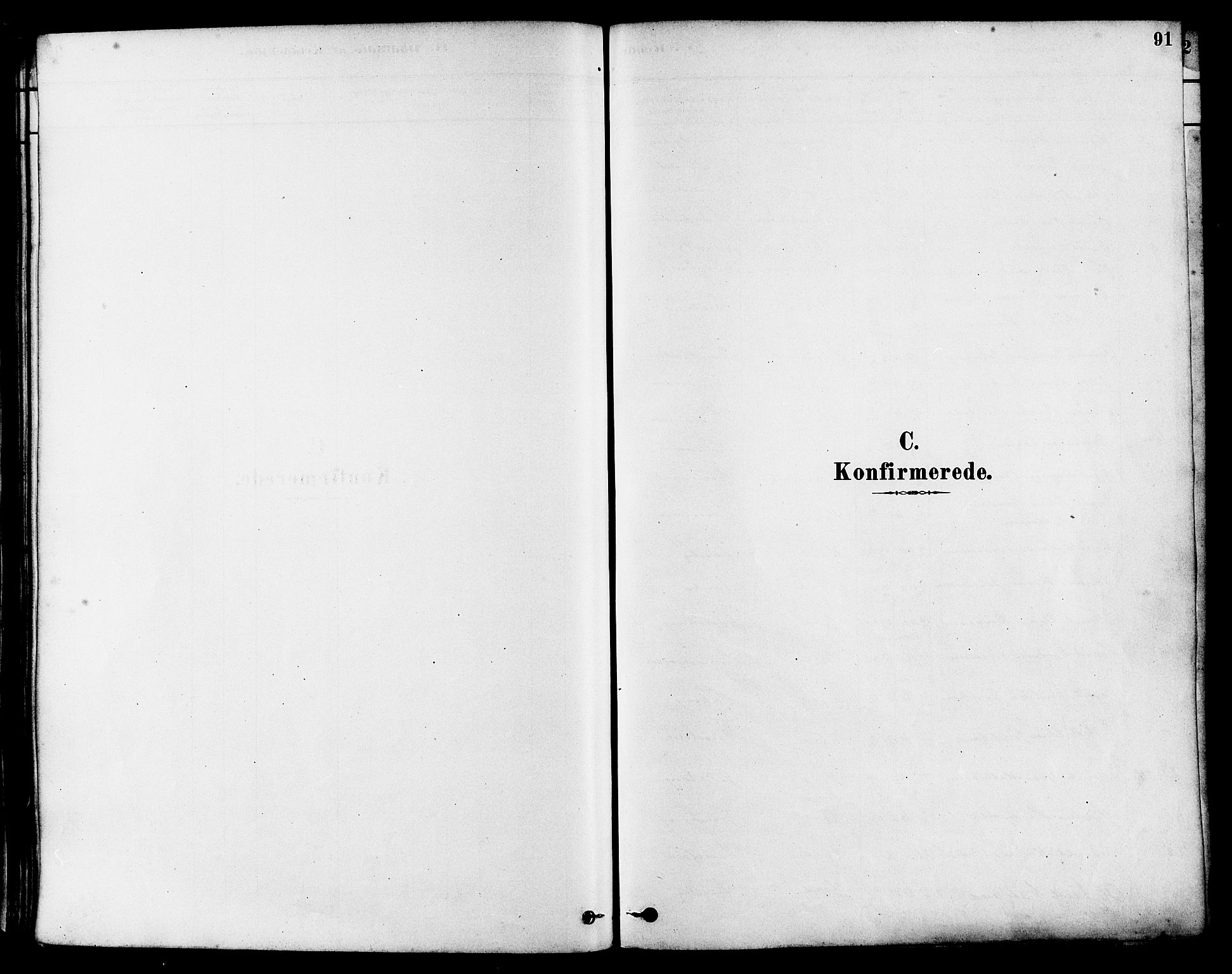 Haugesund sokneprestkontor, SAST/A -101863/H/Ha/Haa/L0003: Parish register (official) no. A 3, 1885-1890, p. 91
