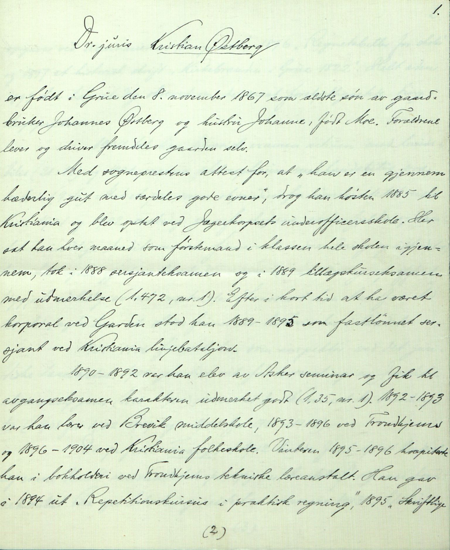 Rikard Berge, TEMU/TGM-A-1003/F/L0008/0033: 300-340 / 332 Biografiar, 1915, p. 35